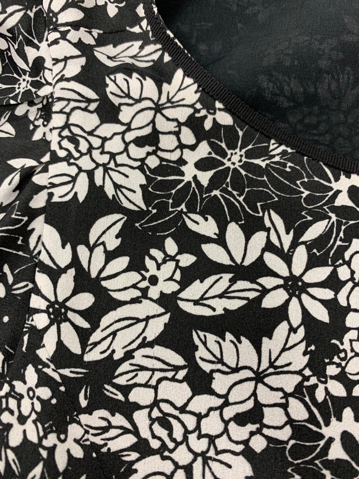 トッカ BURTON LAUNDRY LINE OPTOBA0105 ワンピース 6 ブラック フラワーモチーフ 花柄 ITMQ07NQXVYO 【SALE】