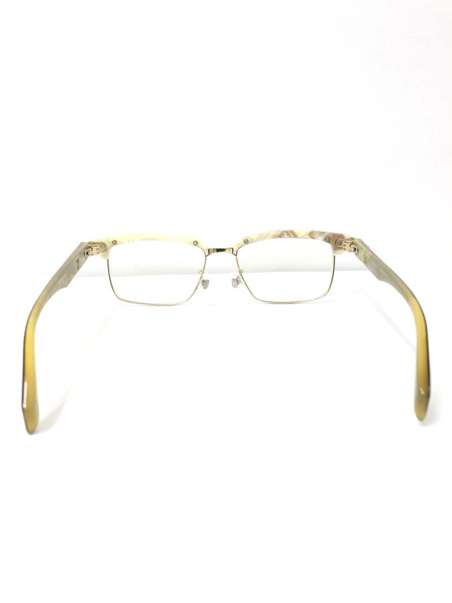 トレミーフォーティエイト KB-011 メガネ ブラウン バッファローホーン チタニウム スクエア ITJOIZCB19TW 【SALE】