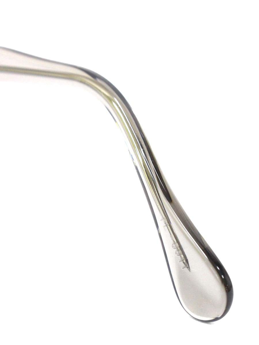 ジュリアスタートオプティカル AR PL-001T メガネ グレー/クリア ウェリントン ブロウ ITB29VTTA4LZ