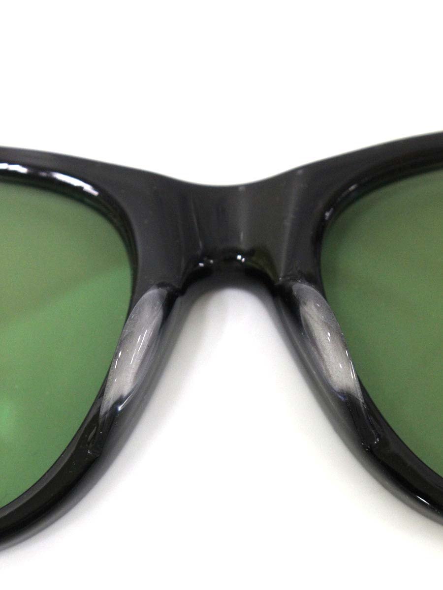 金子眼鏡 KCS-28 サングラス ブラック セルロイド セルフレーム フルリム  ウェリントン ITEANEC4BCUM