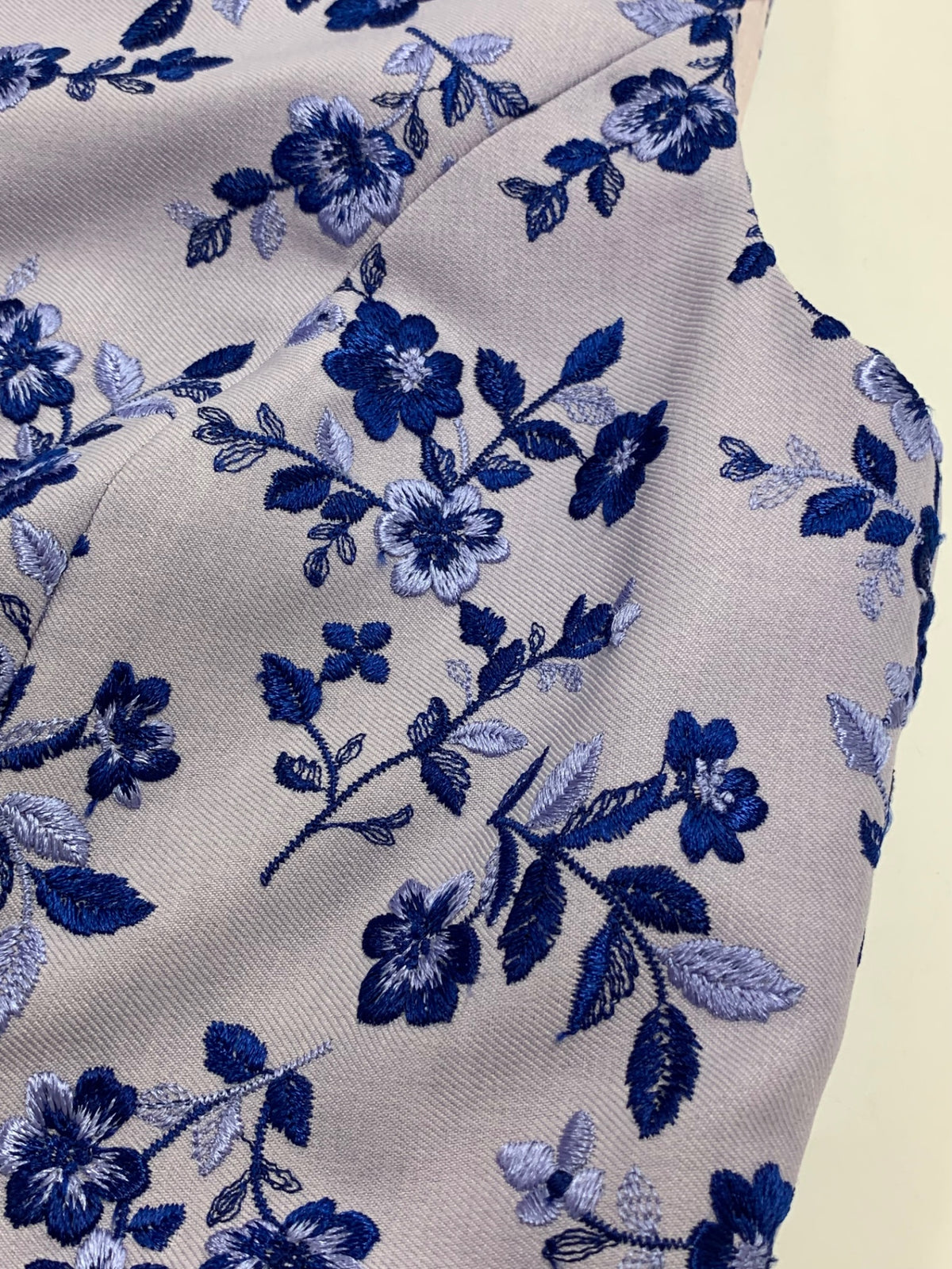 トッカ GA0200 ワンピース 2 ブルー 刺繍 花 ITQEXYWMZ3VO