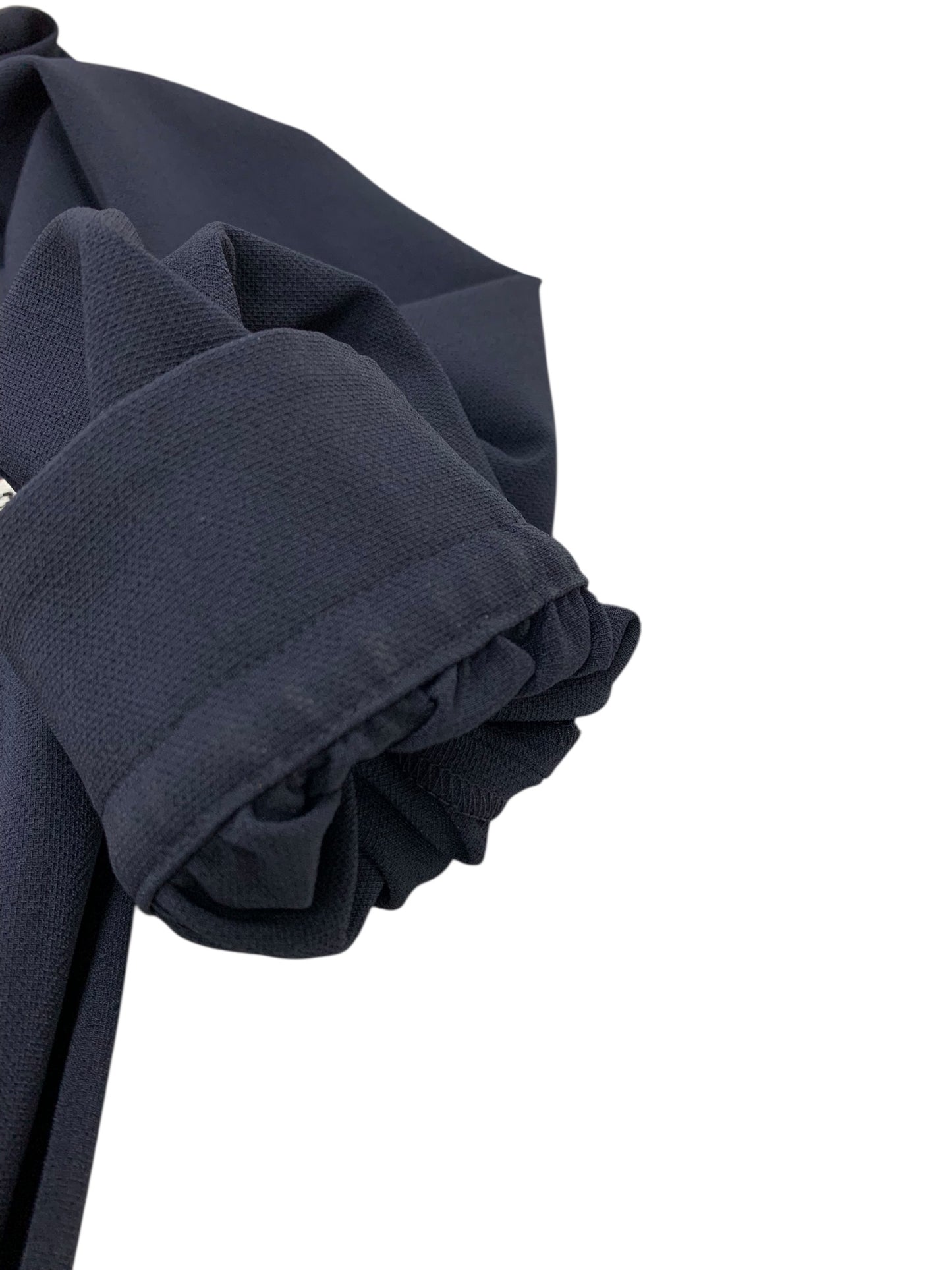 ルネ 6016720 ワンピース 34 ネイビー ジップアップ ロゴテープ ITOD7Z0XASD4