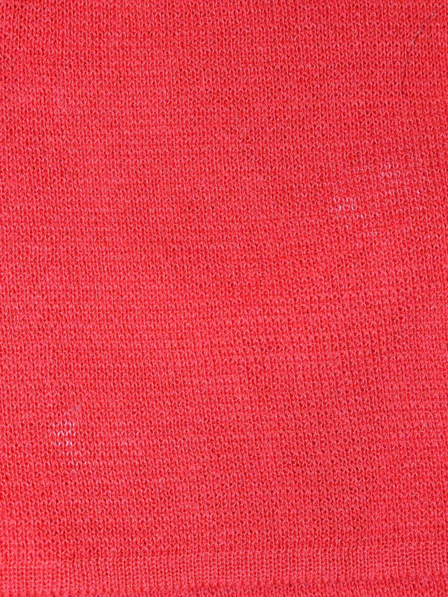 エムズグレイシー 528309 カーディガン 38 レッド リボン フリル ストーン ITRLJC5CS6TK