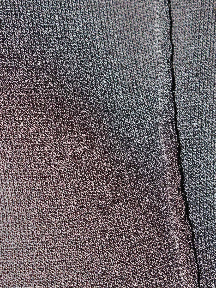 スーパービューティー カーディガン 38 ブラック ロング フラワーモチーフ ITF5KJYG9Q5X