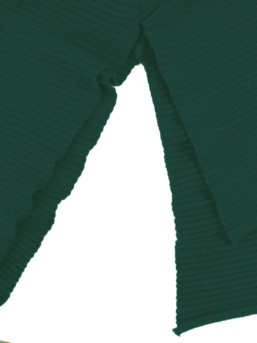 エポカ M5S11-430-74 スカート 38 グリーン ストレッチ スリット IT2OP4VHR40M