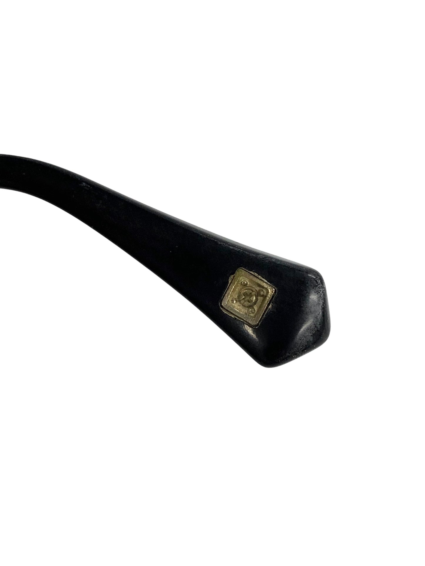 ロズヴィー 209250708 メガネ ブラック コンビフレーム ハーフリム(ナイロール)スクエア 925 ITL1Z4VI7H4G