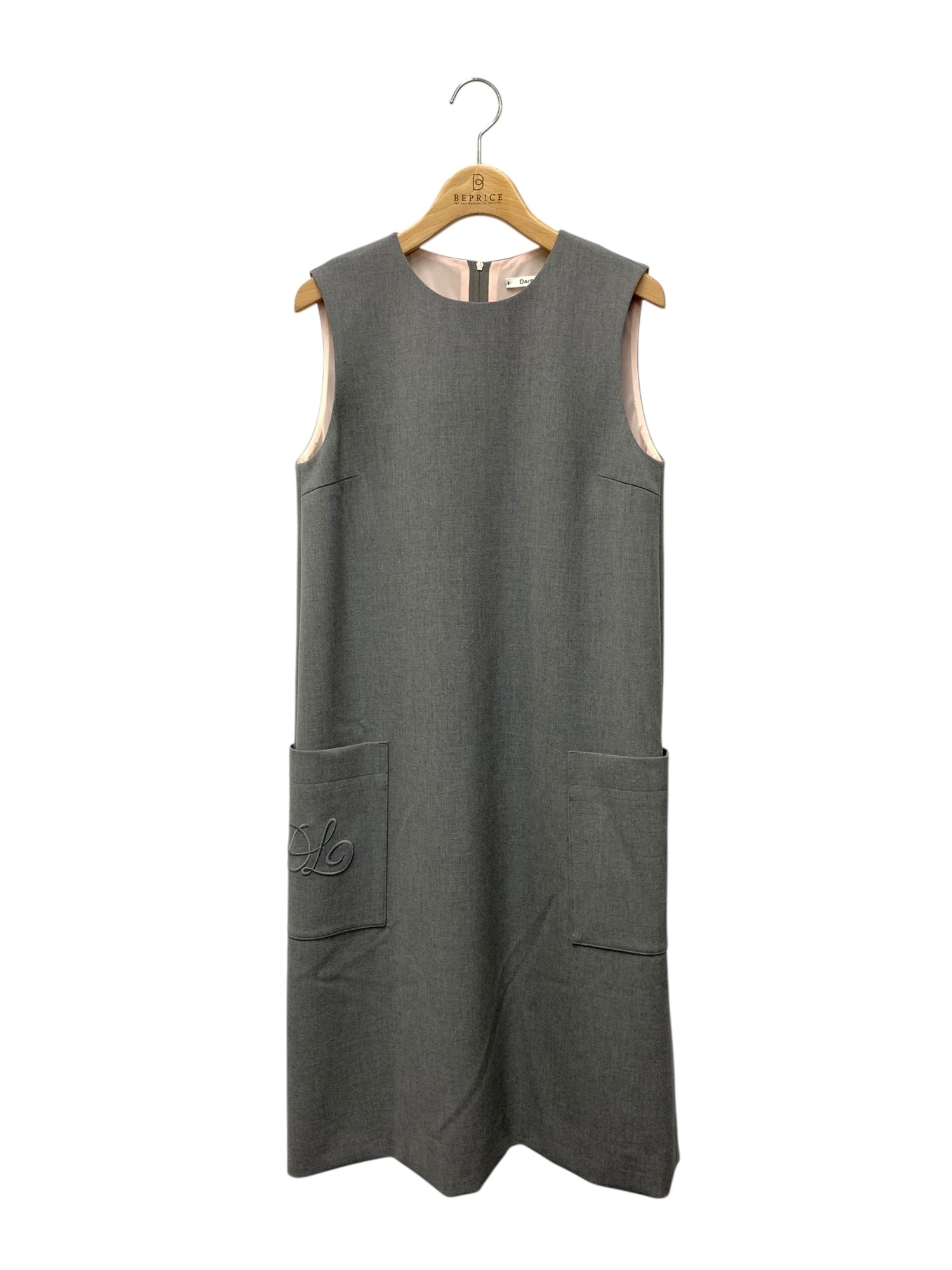 デイジーリン　40 ピンクワンピース　定番　上質 デイジーリン Daisy Tank Dress 06529 ワンピース 40 グレー | 中古