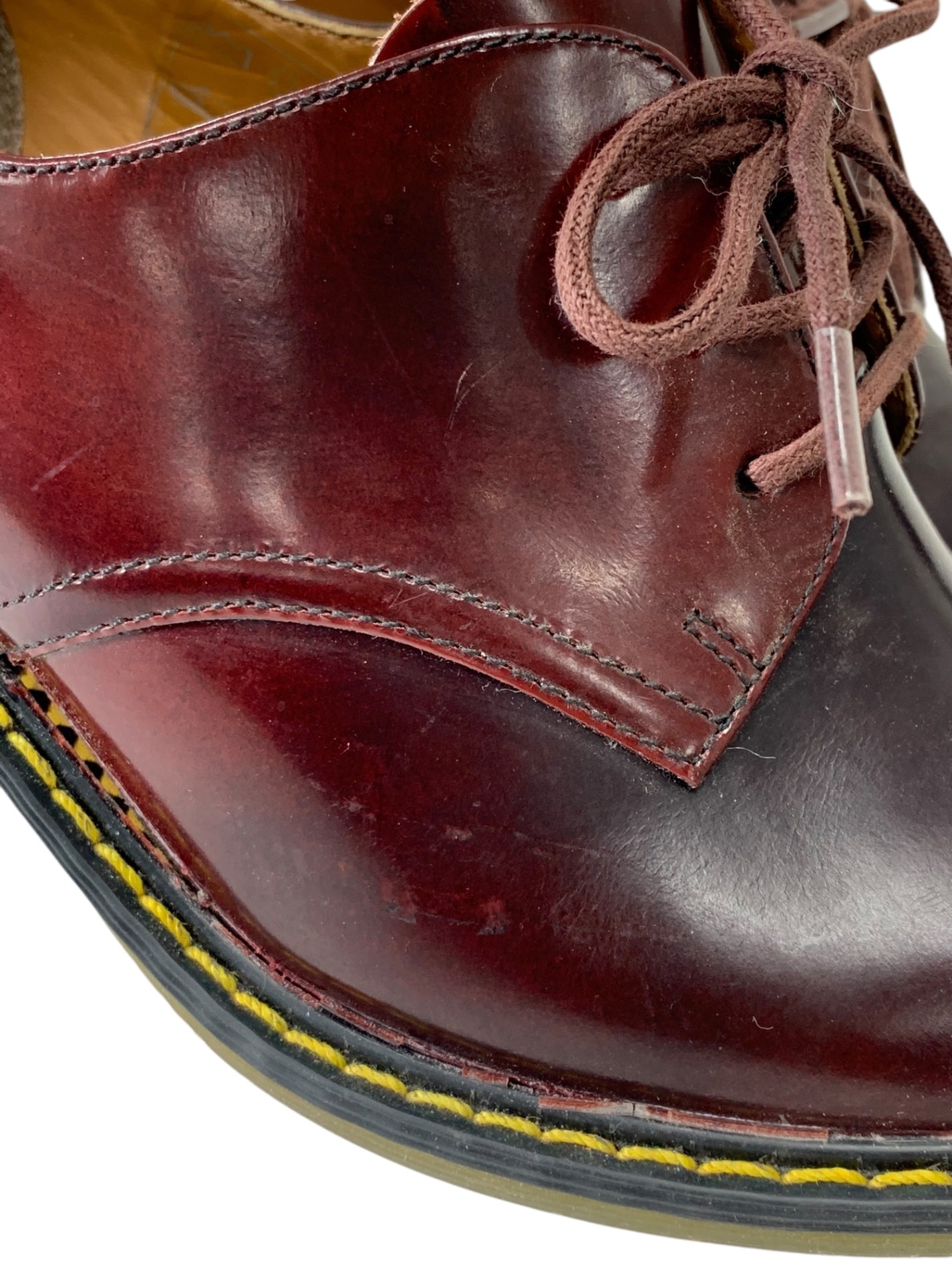 ドクターマーチン JINELLE UK6 ワインレッド チャンキーヒール IT1AWV3QPWOE