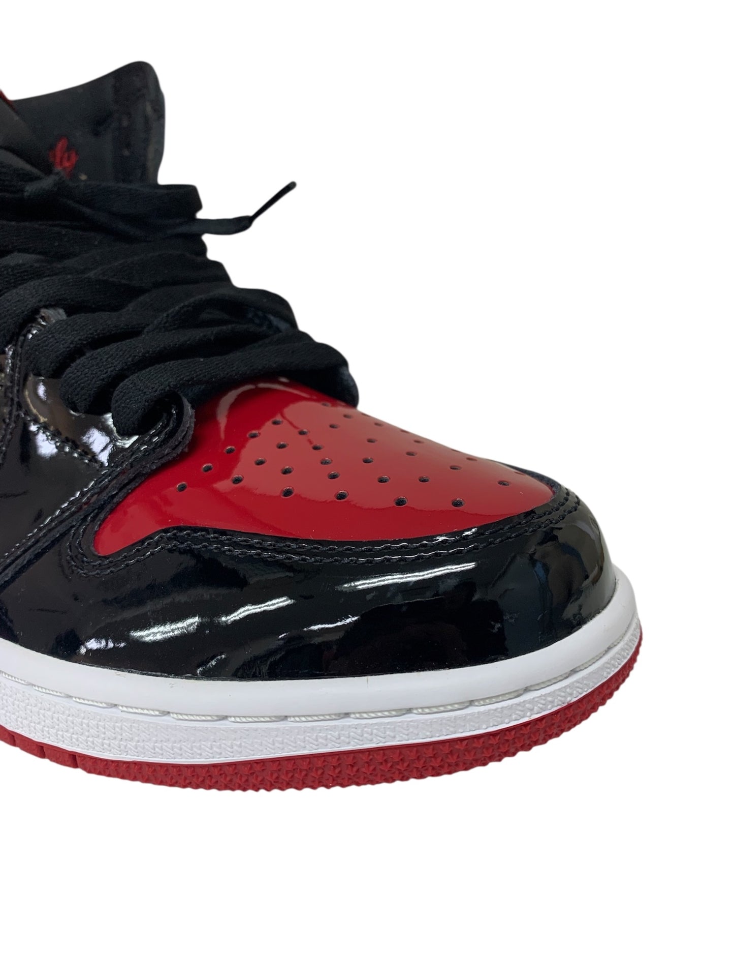 ナイキ エアジョーダン1 レトロ HIGH OG ブレッド パテント 555088-063 スニーカー 9 レッド ITNZ9TKYSWMT