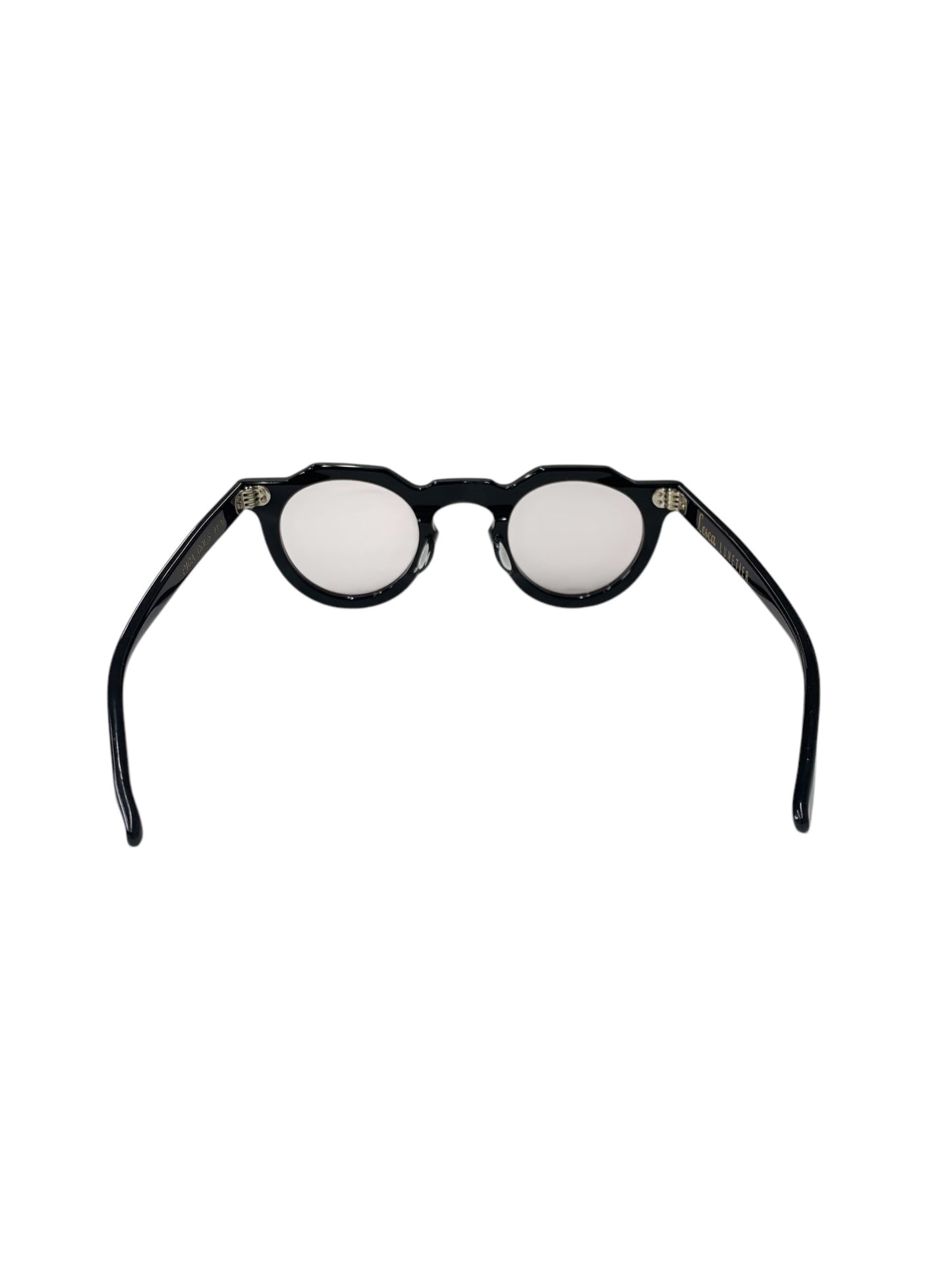 レスカルネティエ PICA メガネ 眼鏡 ブラック セルフレーム フルリム クラウンパント IT2OFLPEGASK