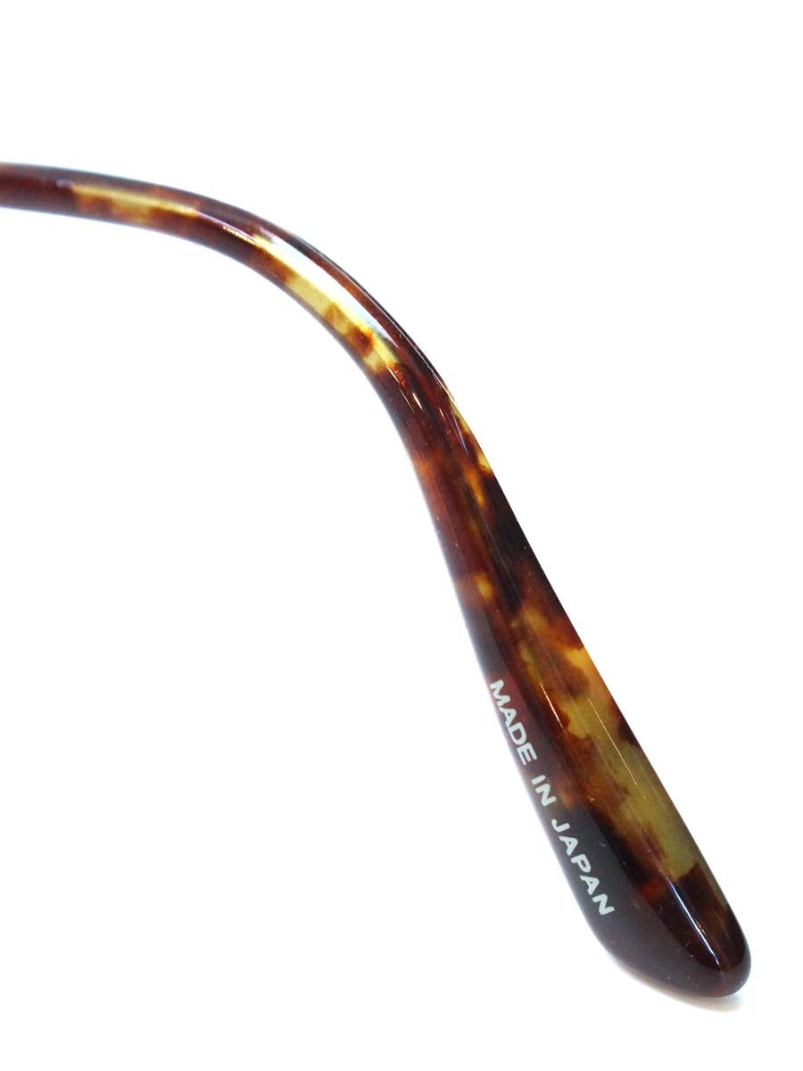 歩 011 メガネ ブラウン セルロイド セルフレーム フルリム ボストン ITM750HH4HGU