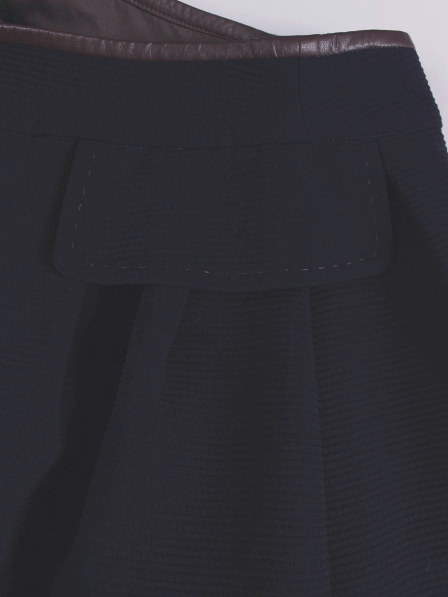 フォクシーブティック Jasmine 36137 スカート 38 ネイビー ITNQZ7EAIFB1 【SALE】