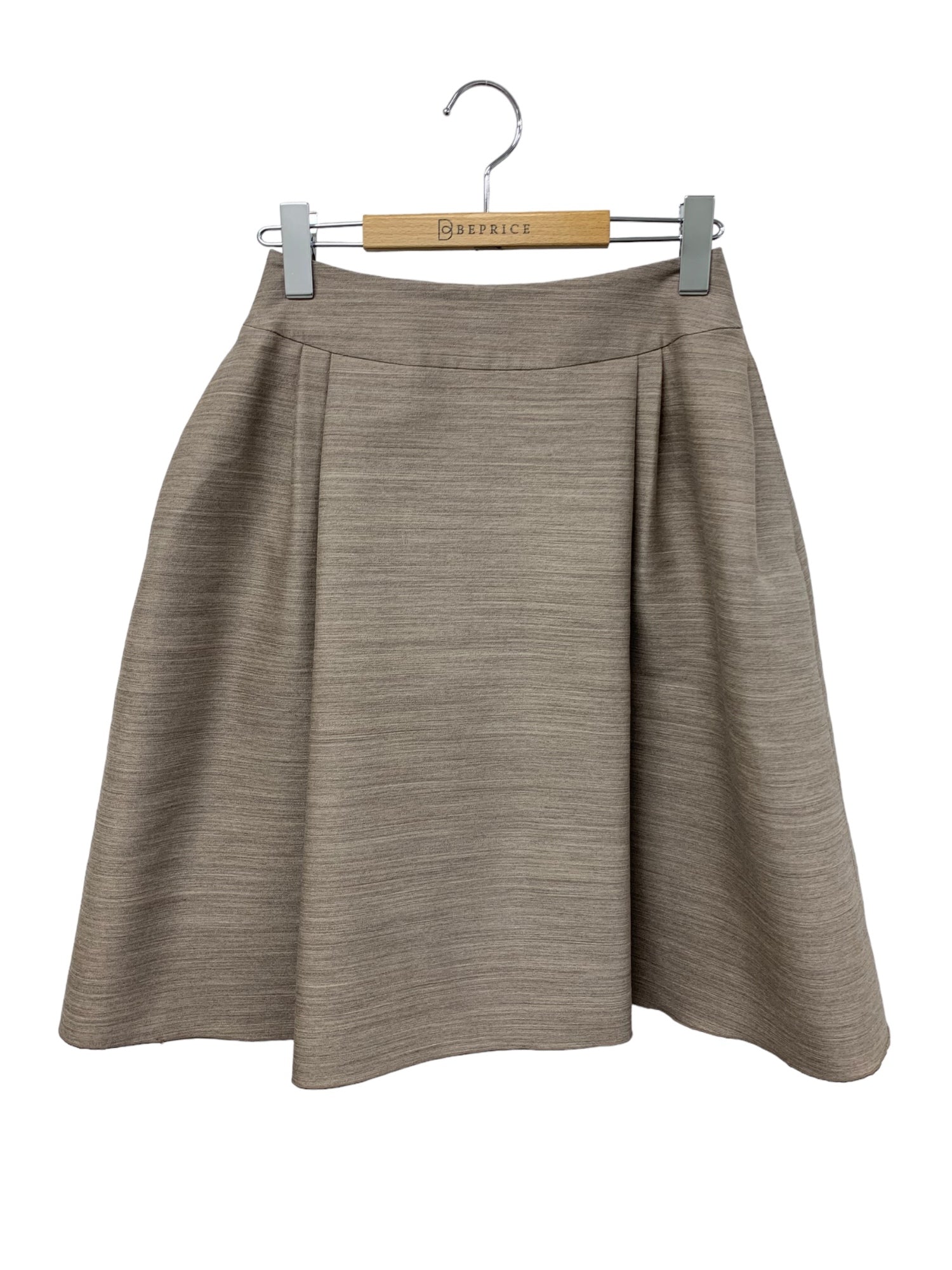 ルネ 6834320 スカート 34 ベージュ シルク混 | 中古ブランド品・古着  