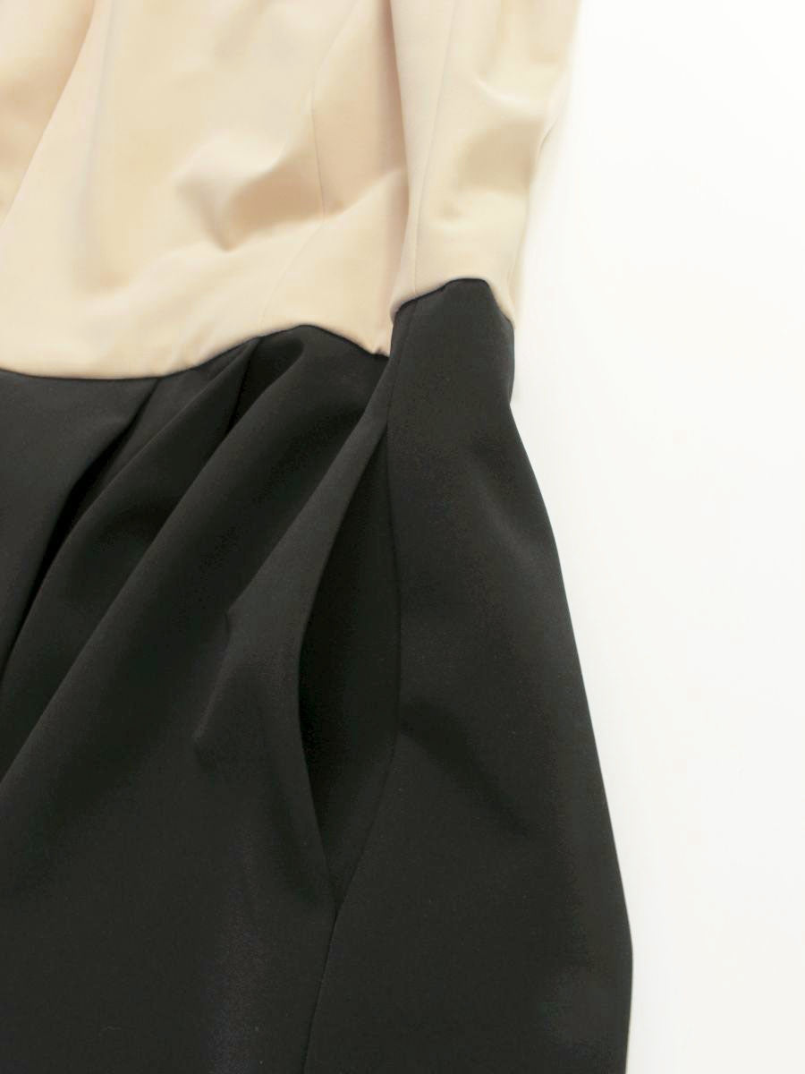 フォクシーニューヨーク ワンピース フレンチシェイプ 31204 38 ベージュ ITAQ2QMLNICW