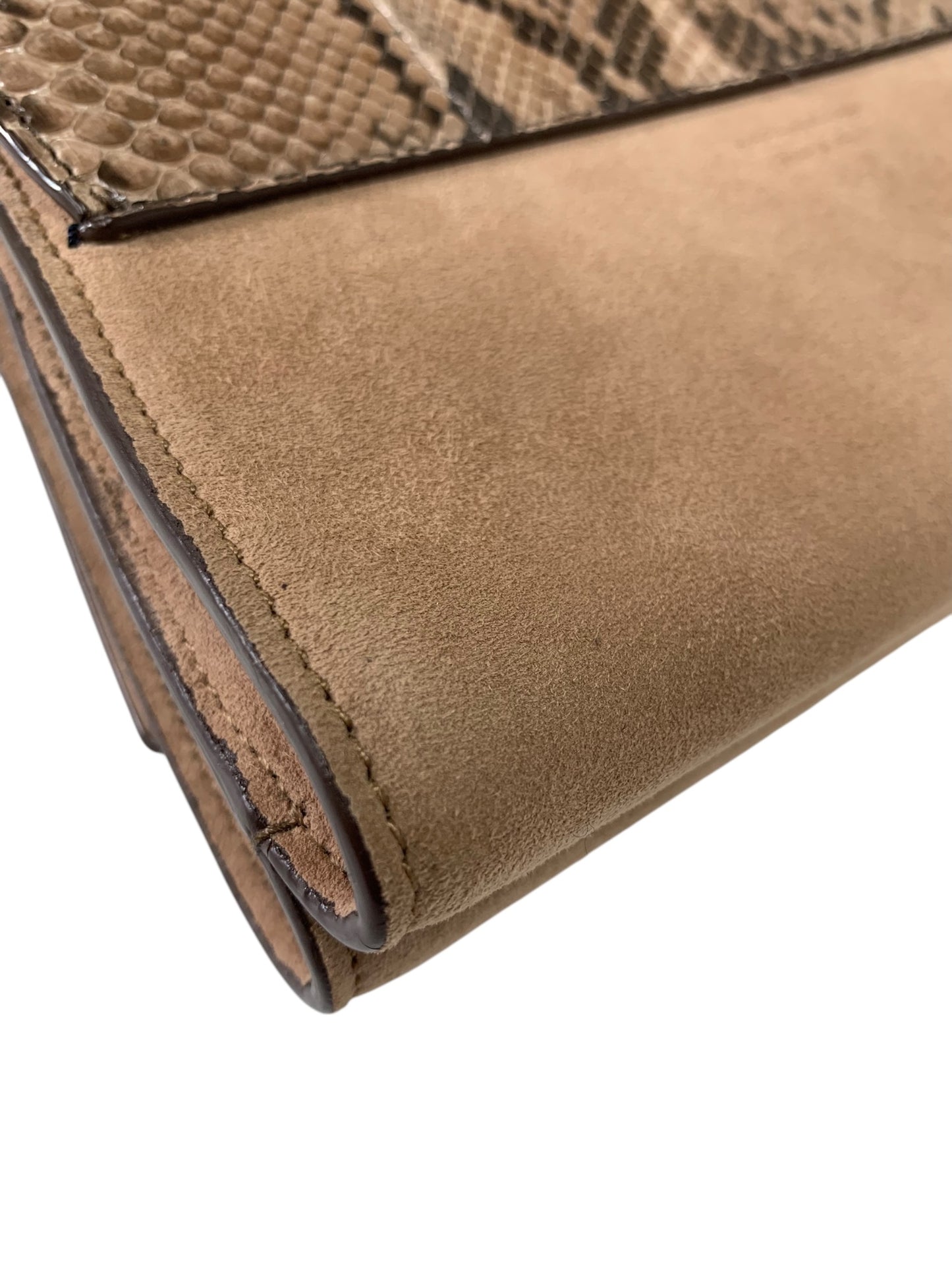 セルジオロッシ チェーンショルダーバッグ ブラウン パイソン スエード ITGYN4Q95RO3 【SALE】