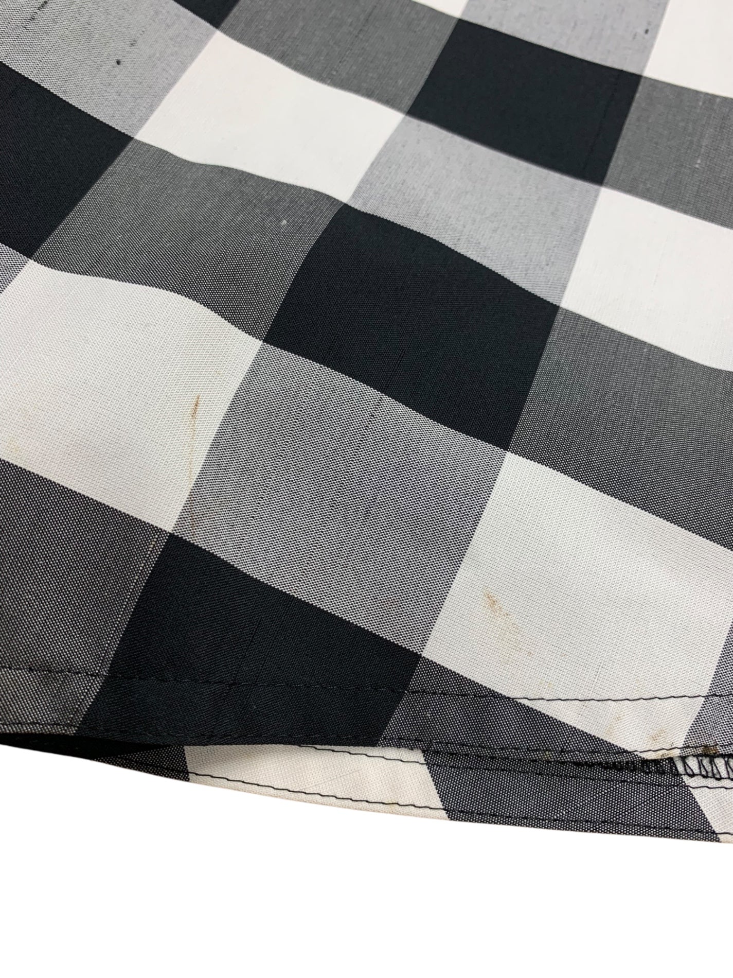 エムズグレイシー 217313 スカート 38 ブラック チェック フレア ITT5LW04MQEO