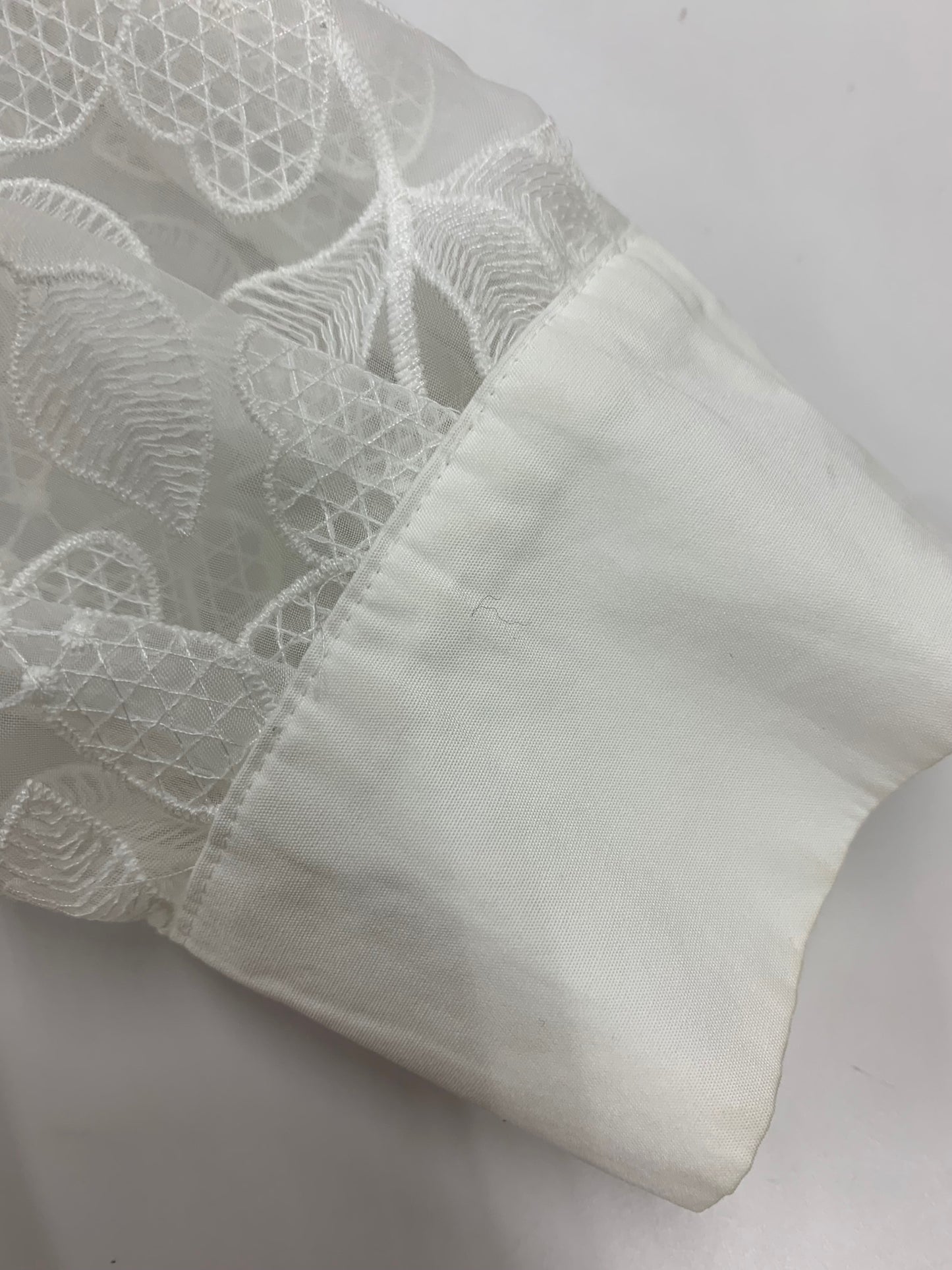 フォクシーブティック Rosetta ロゼッタ 45147 ブラウス 38 ホワイト フラワーレース IT3UVVBV3LL6