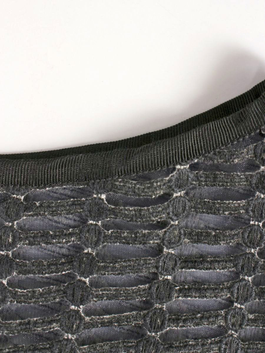 アドーア 531-110328 ブラウス 38 ネイビー シースルー IT5LQE6YY301 【SALE】