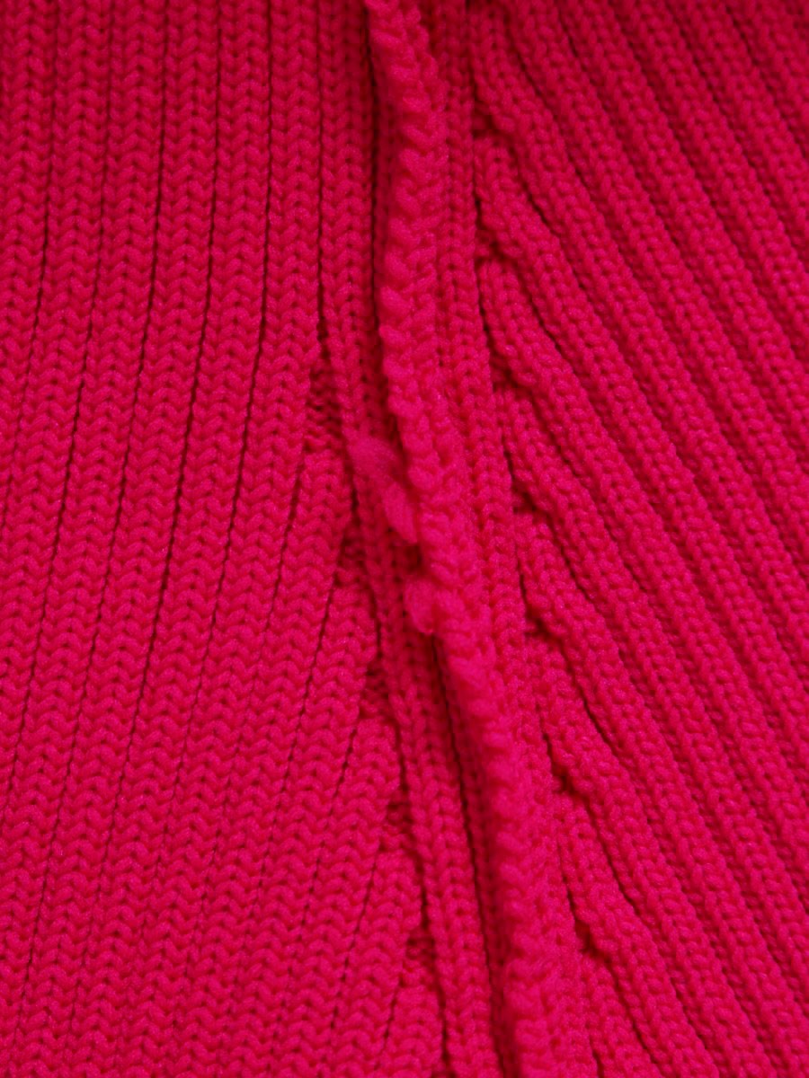 セルフォード ハーフスリーブペプラムニットプルオーバー CWNT242045 38 ピンク IT262VKHBZ9C