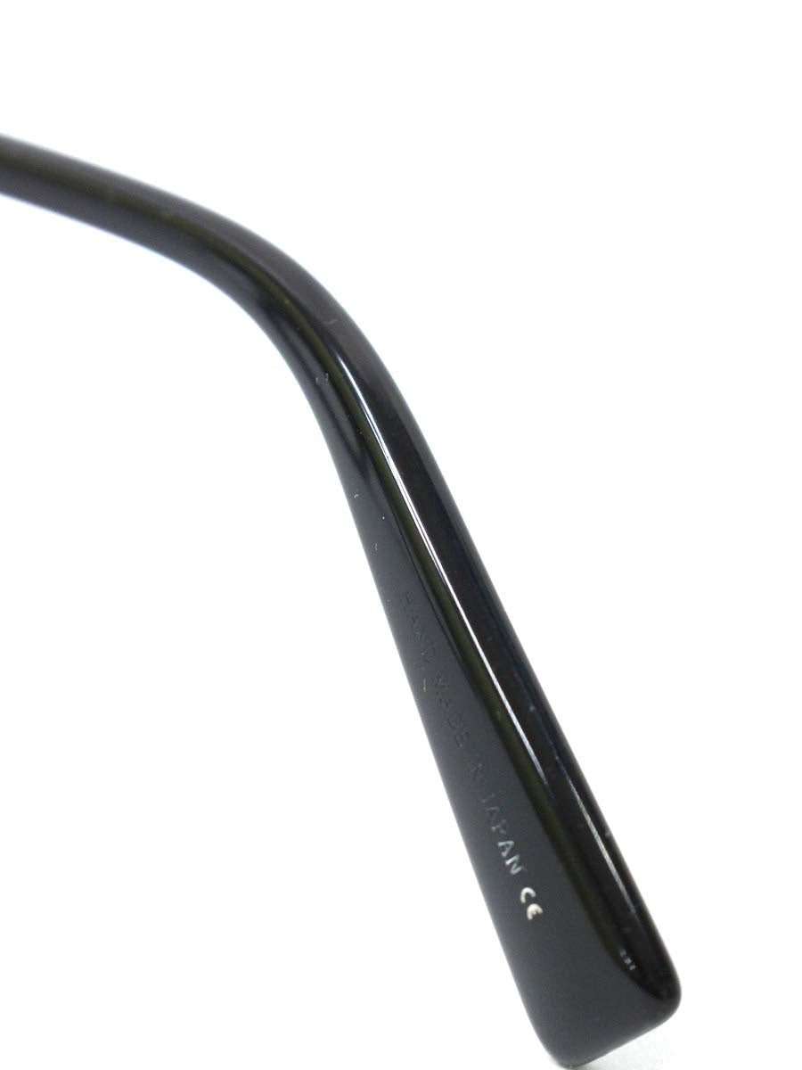 金子眼鏡 KA-15 メガネ ブラック セルフレーム フルリム ウェリントン ITDGZVYSB2V4