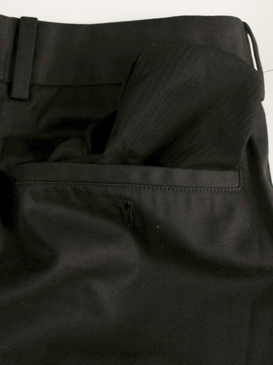 アレキサンダーマックイーン 449556 QIS11 パンツ 44 ブラック ジップデザイン ITDITUJ2JRQC