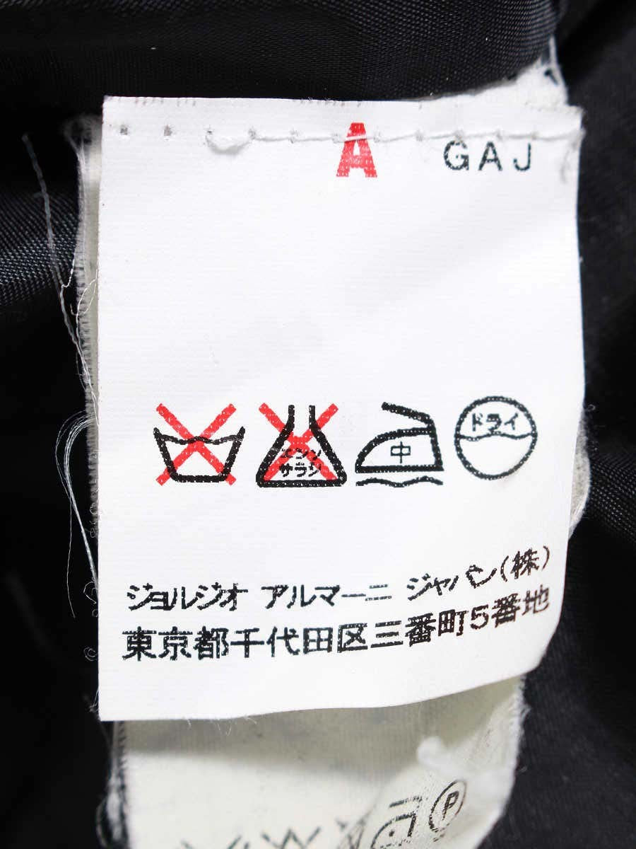 エンポリオアルマーニ ブラック ジャケット ボーダー IT6DGE5UPSXJ