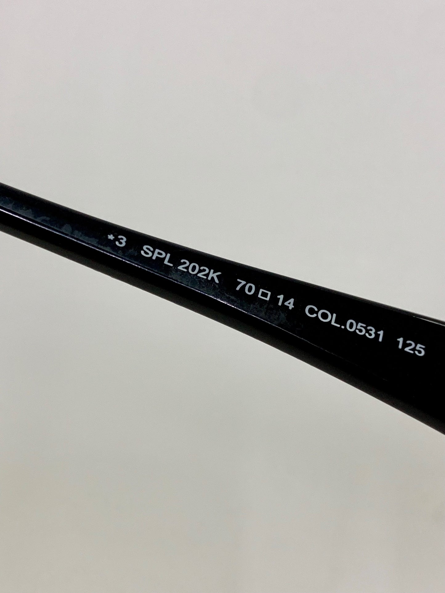 ポリス SPL202K/col.0531 サングラス ブラック メタルフレーム フルリム ラップアラウンド ITM6FI8HIGYS
