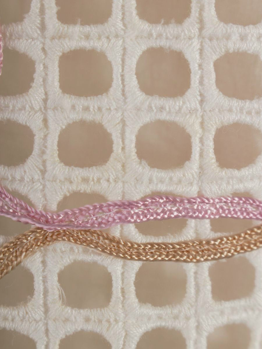 トッカ OPTOLS0230 ワンピース 2 ホワイト カットワーク タック フレア ITC2RWDQ2B4E 【SALE】