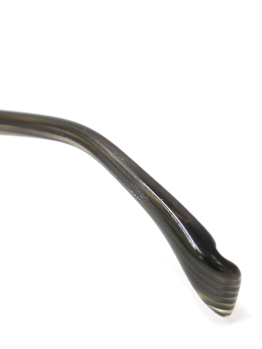 フォーナインズ メガネ ガンメタリック メタルフレーム ブロー ハーフリム(ナイロール) ITAXRADRPX5S