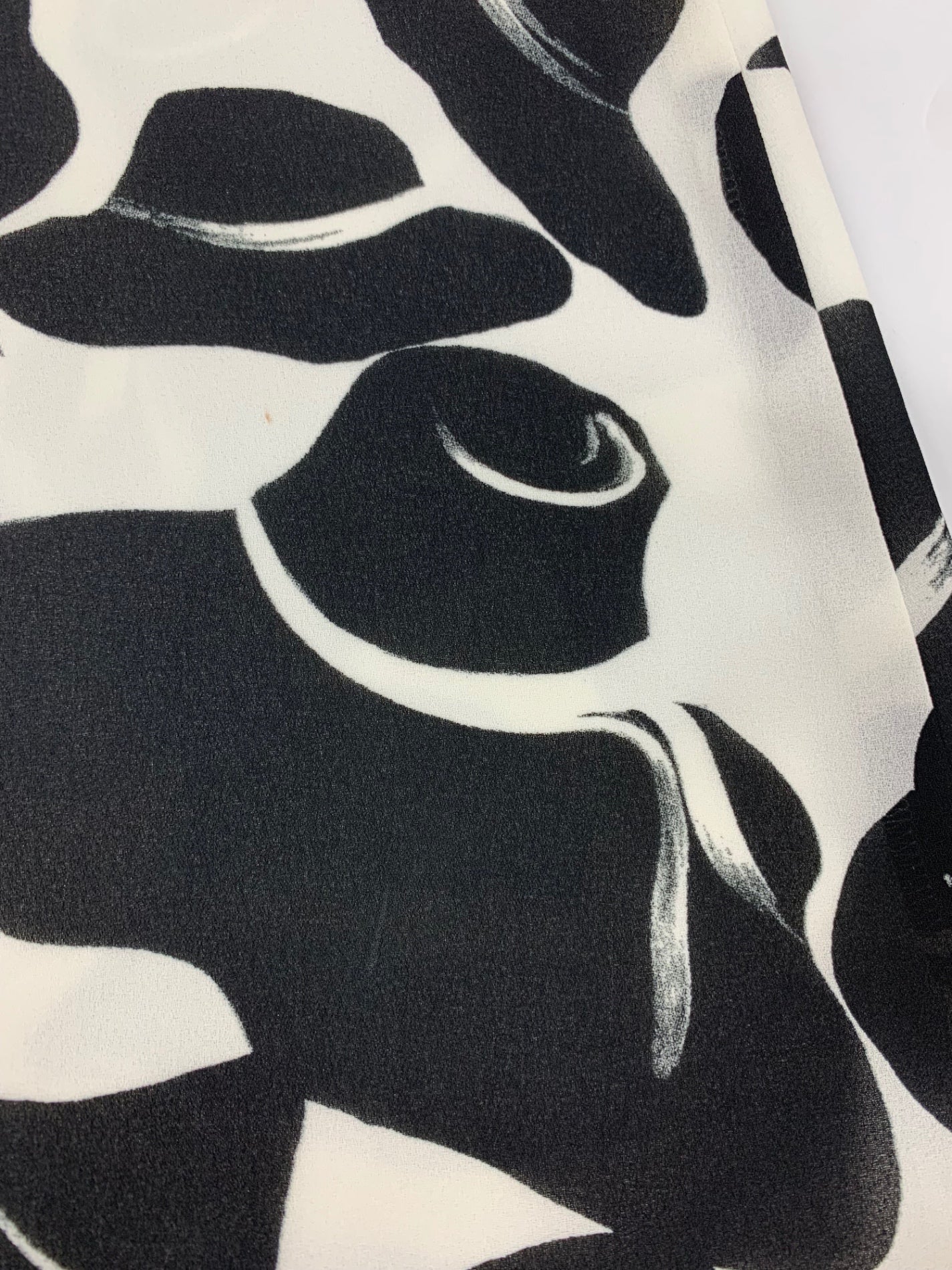 エムズグレイシー 帽子柄シフォン 411321 ワンピース 38 ホワイト ハットモチーフ ITL59AEL66TW