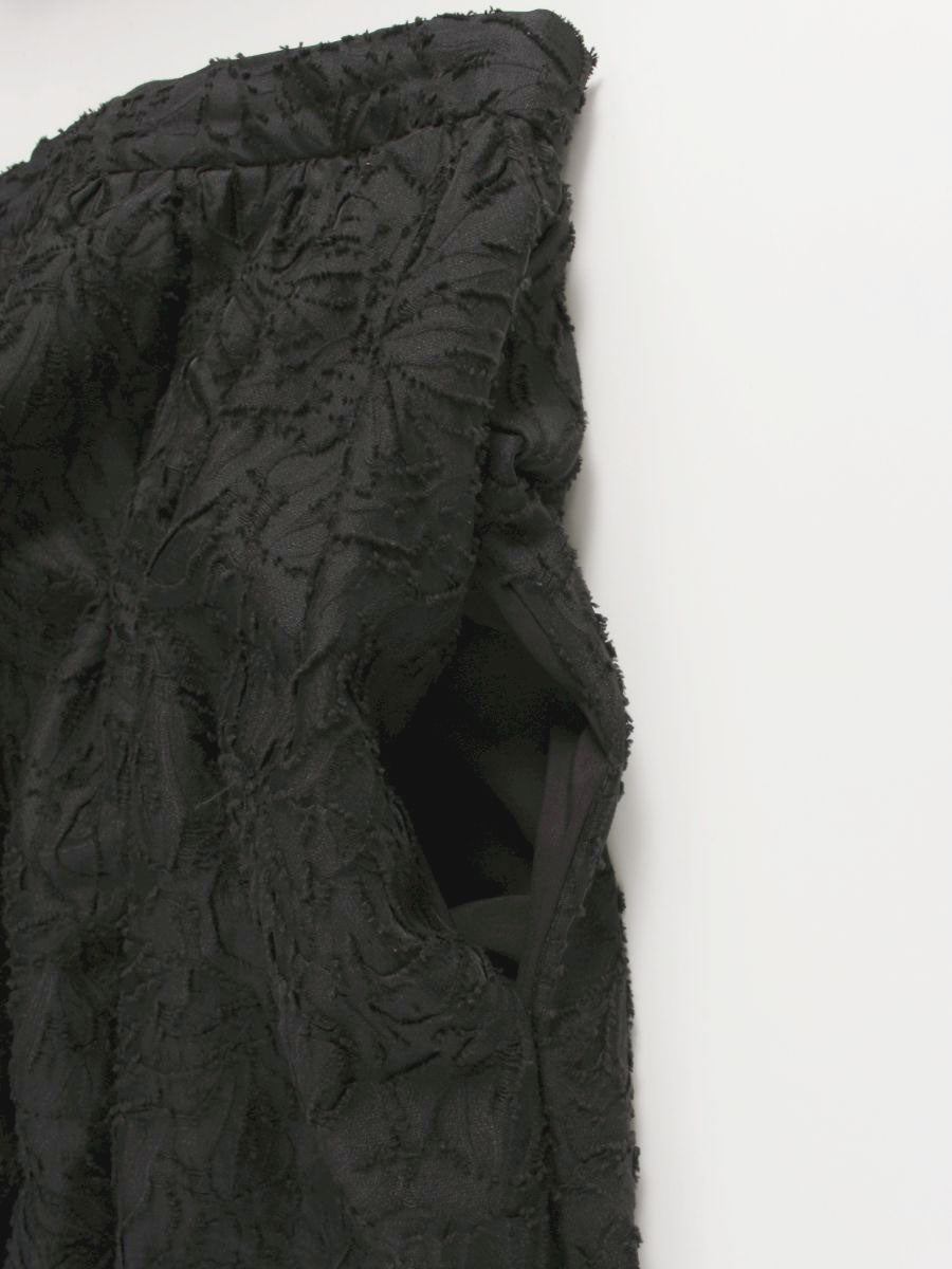 セルフォード フラワージャガードボリュームスカート CWFS241055 38 ブラック IT779595CFKC