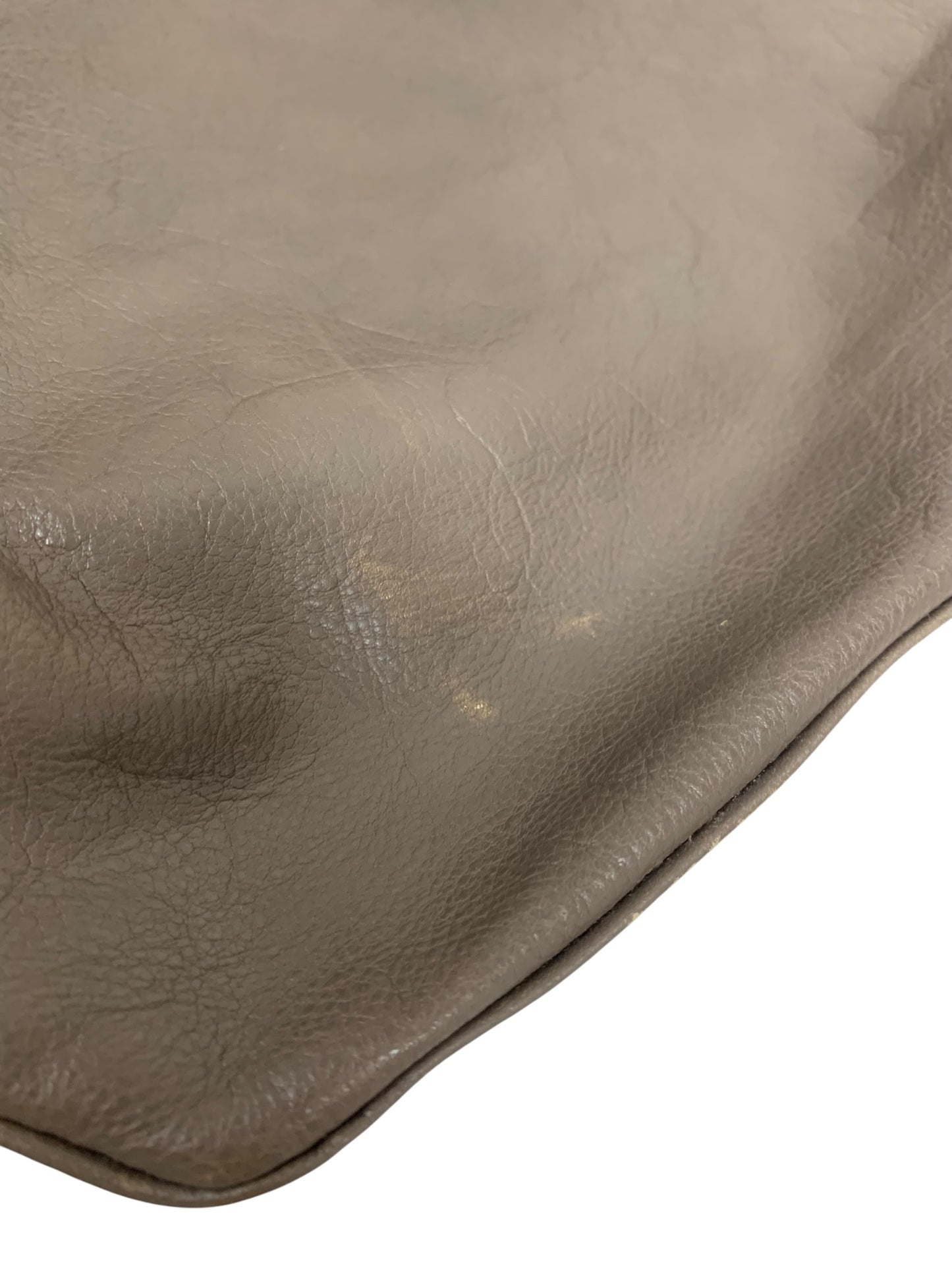 ゲンテン ハンドトート ブラウン レザー ゴールド金具 ITACQ08OQ291