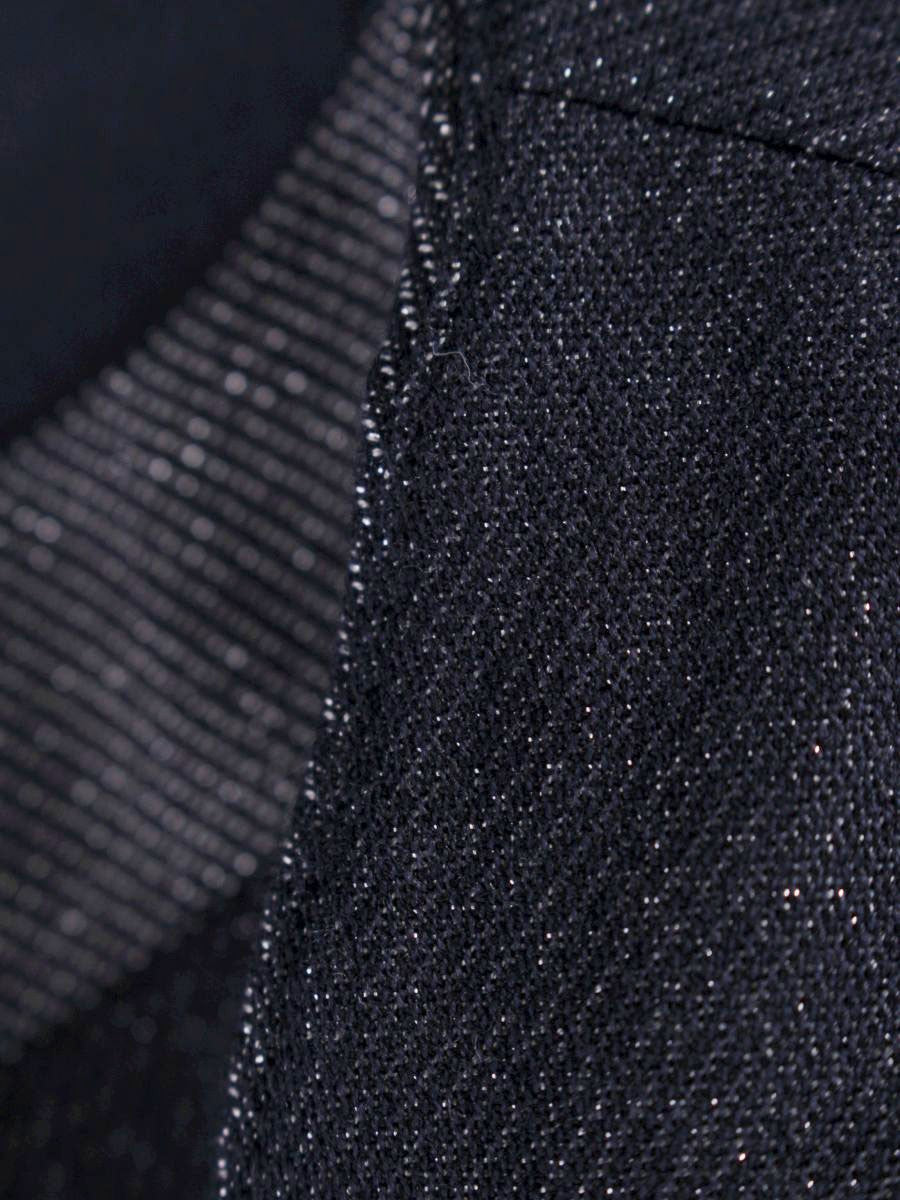 エリザ 28108661 ワンピース 1 ネイビー ラメ シルク IT3WXHATV4JM