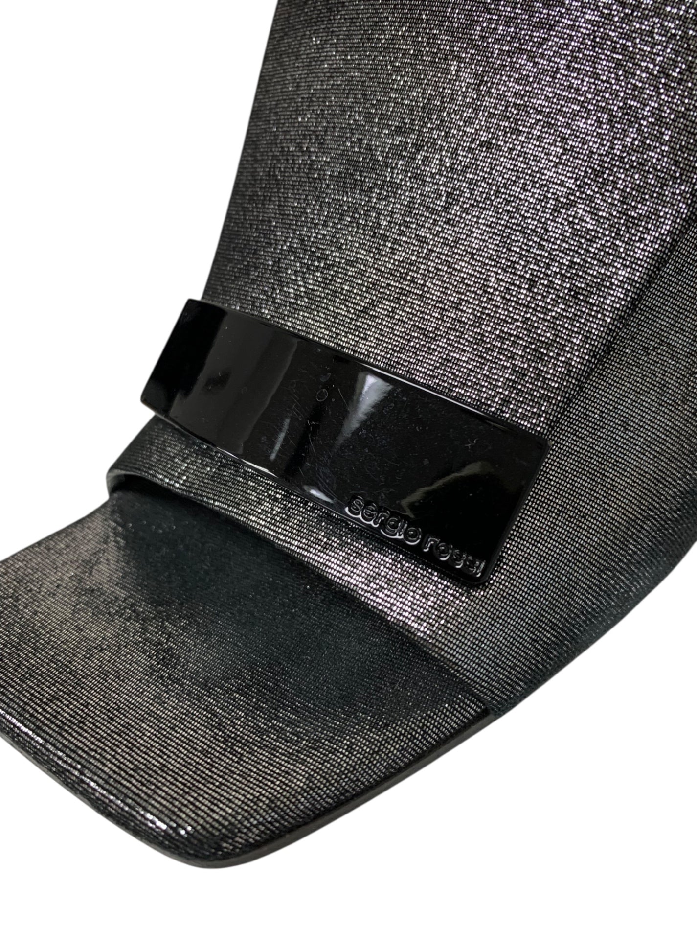 セルジオロッシ Sr1 Mule HH 60mm A81700 ミュール 37 ブラック サンダル スクエアートゥ ITN6PHXG7TJ0