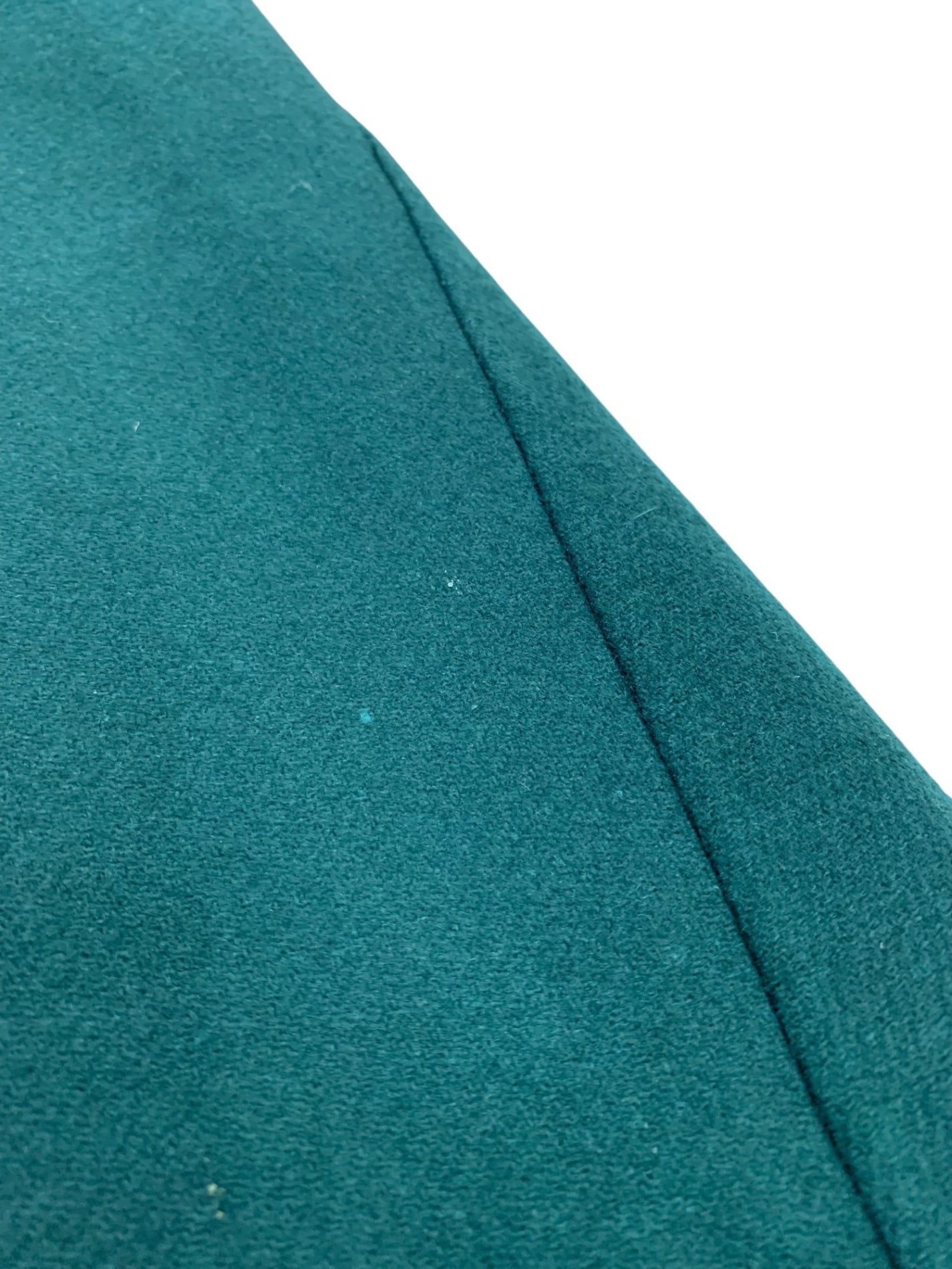 ドゥロワー ウール バックファスナー スカート 6524-234-1250 36 グリーン ITMYS4WO3FEO