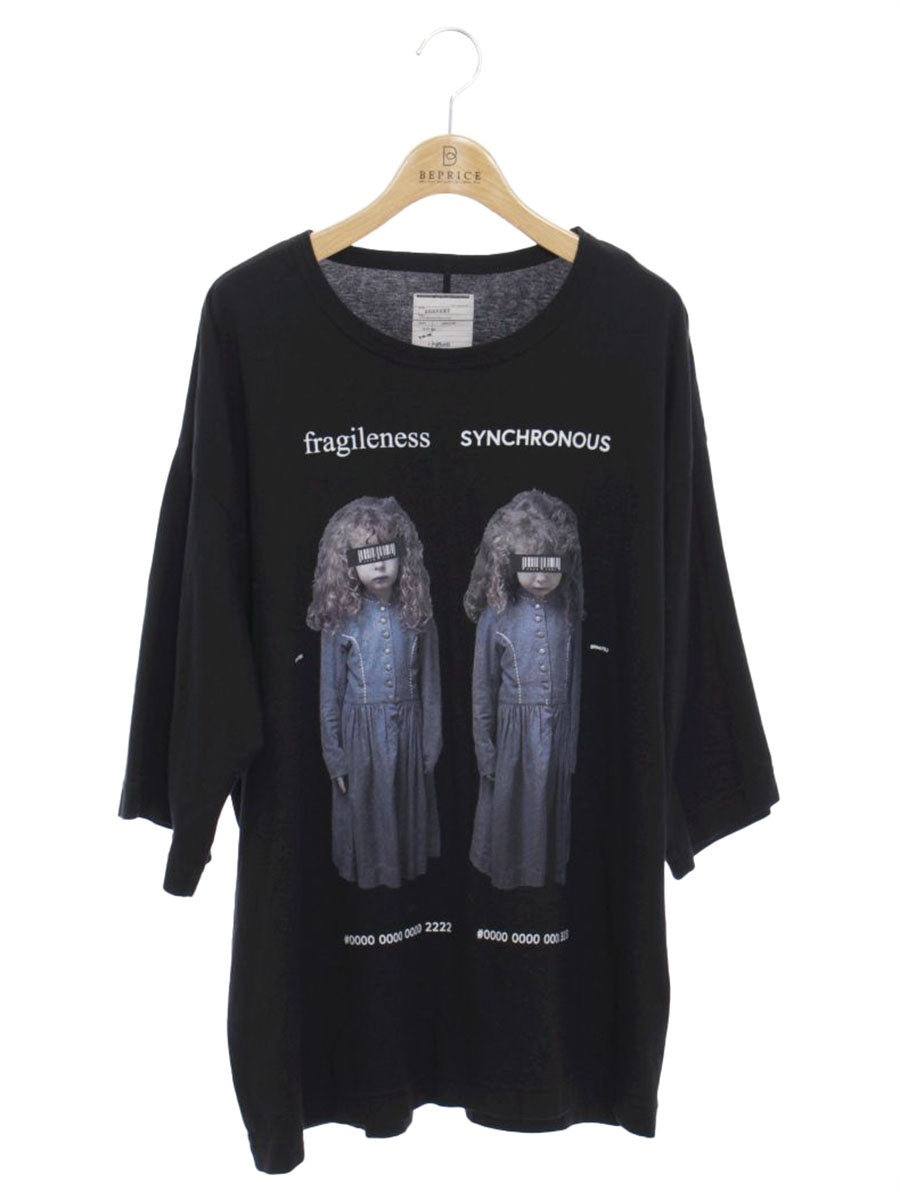 シャリーフ SH-1931D 1 ブラック fragileness SYNCHRONOUS 双子ビッグTシャツ | 中古ブランド品・古着通販ビープライス