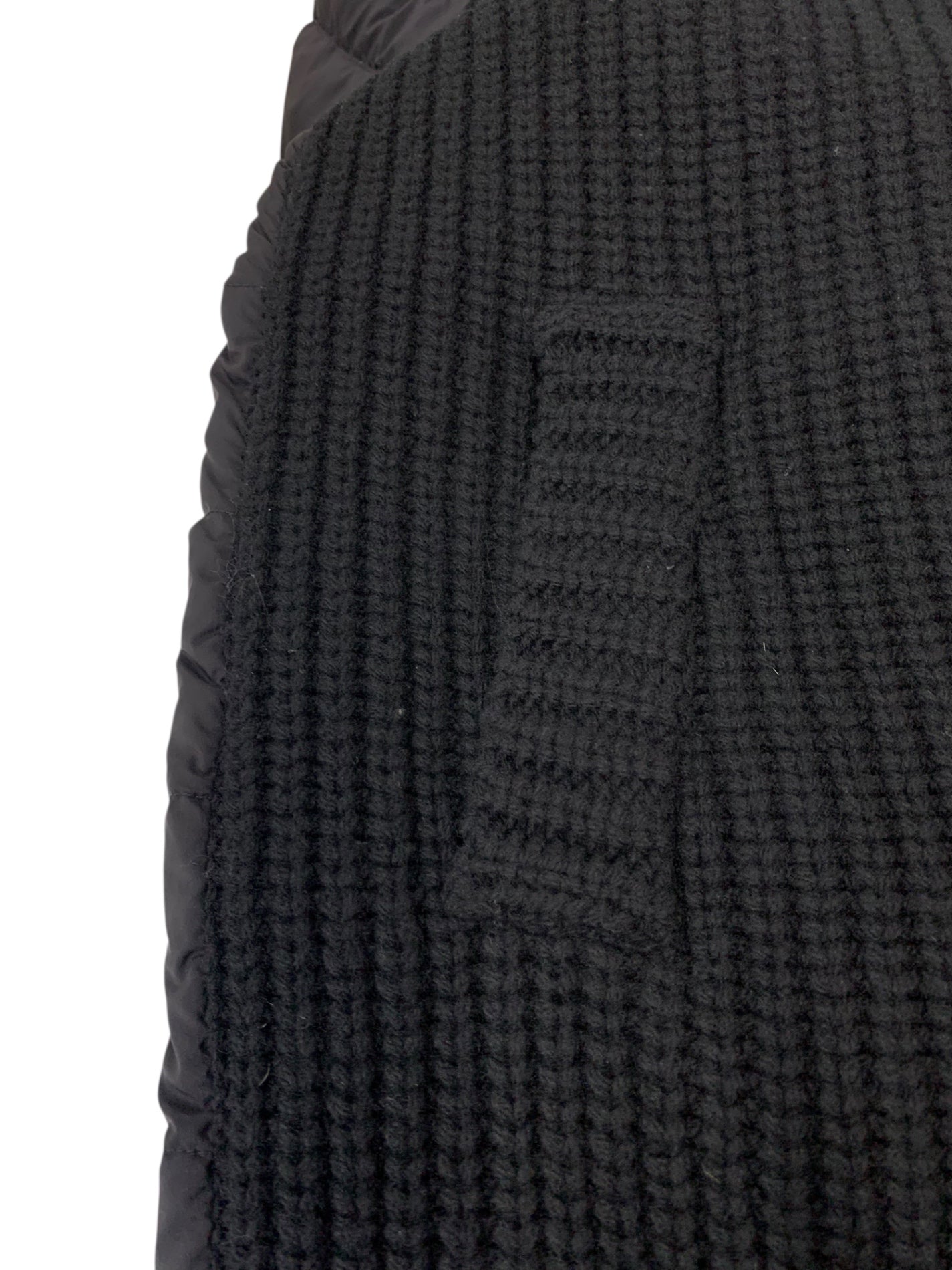 ヘルノ PI0858D 39766 9300 ダウンコート 46 ブラック ニット切替 IT6BVKIH7XT4 【SALE】