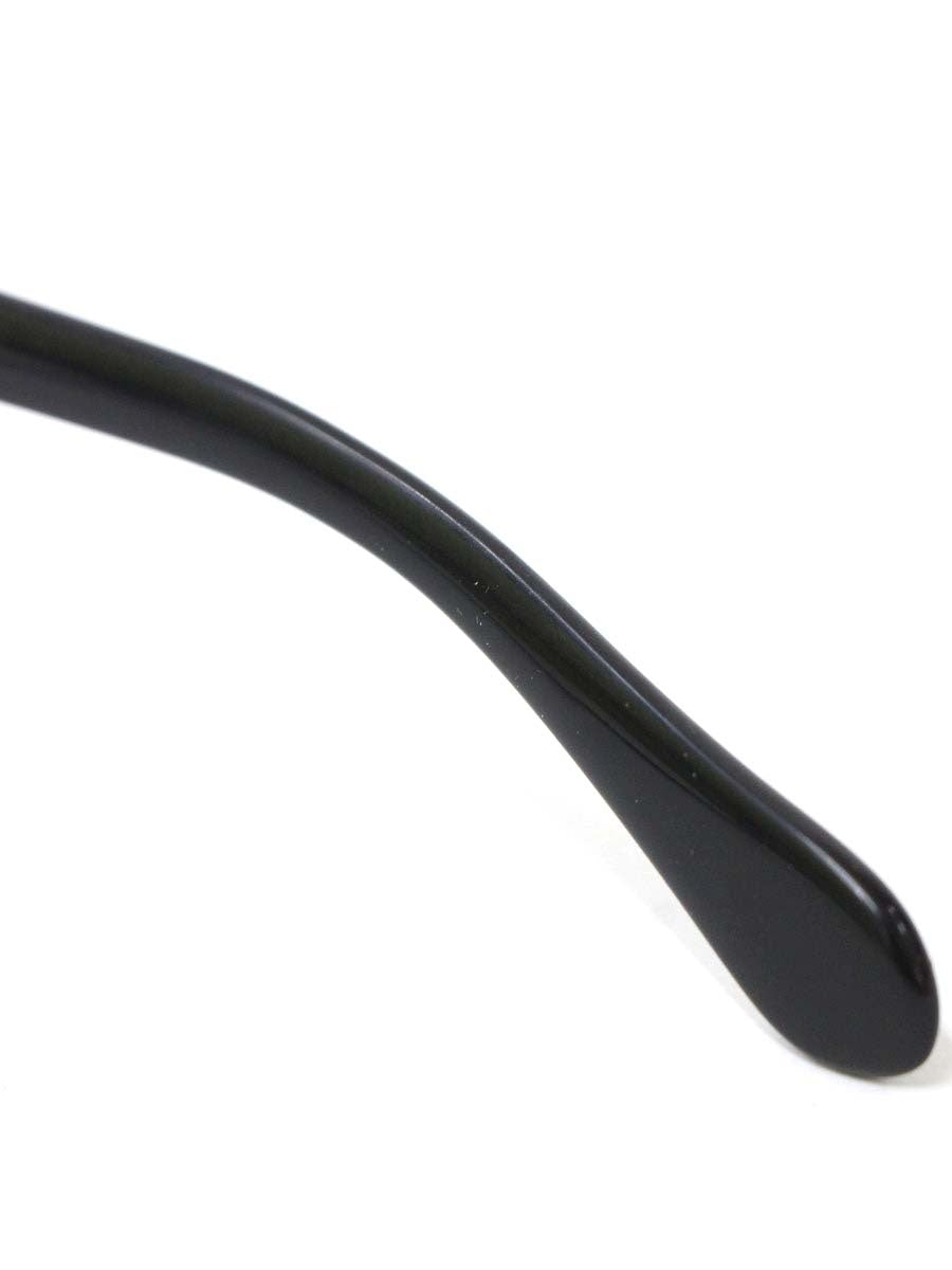 吉田金次郎 手作 SIFURY メガネ ブラック セルフレーム フルリム ウェリントン ITQ49H72314K