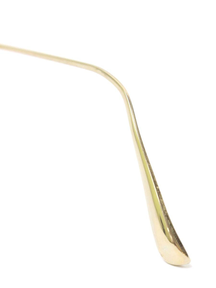 ヴィクター&ロルフ メガネ ゴールド メタルフレーム ボストン ITY416F02XI8