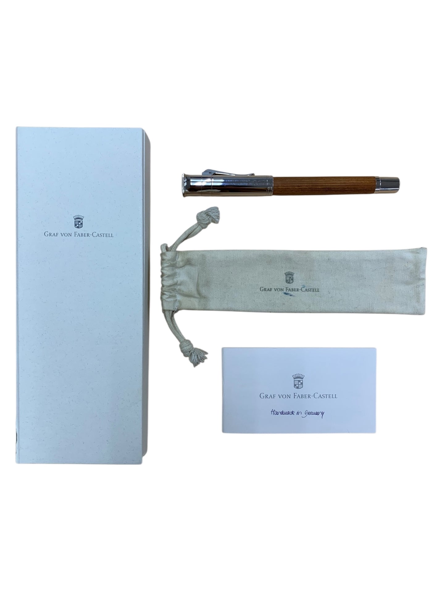 ファーバーカステル 万年筆 クラシックコレクション ペンナンブコ ブラウン EF 18ct IT40KXTWDE0C