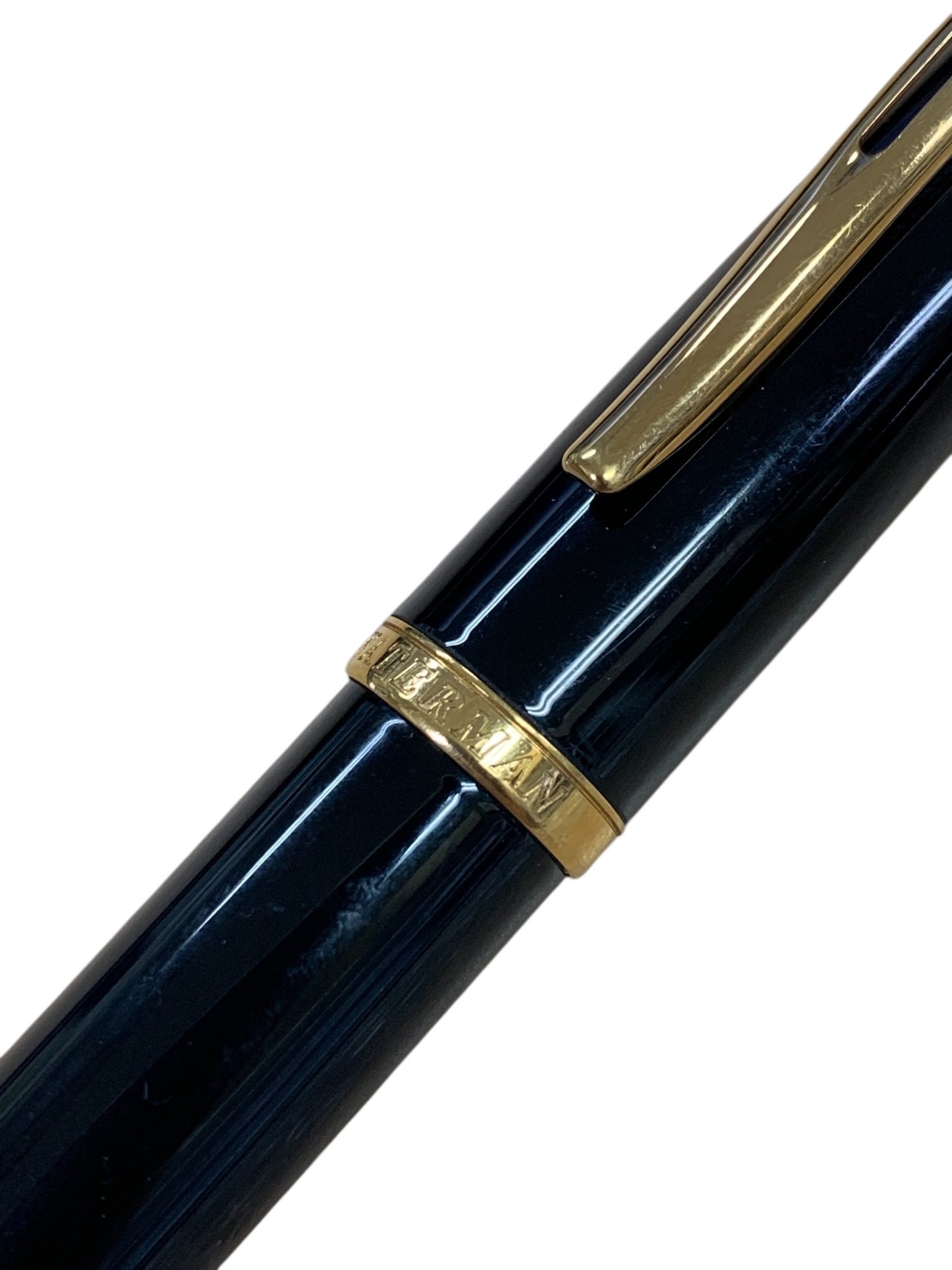 ウォーターマン 万年筆 カレン ブラック・シーGT ブラック M 18K IT105VU86FXO