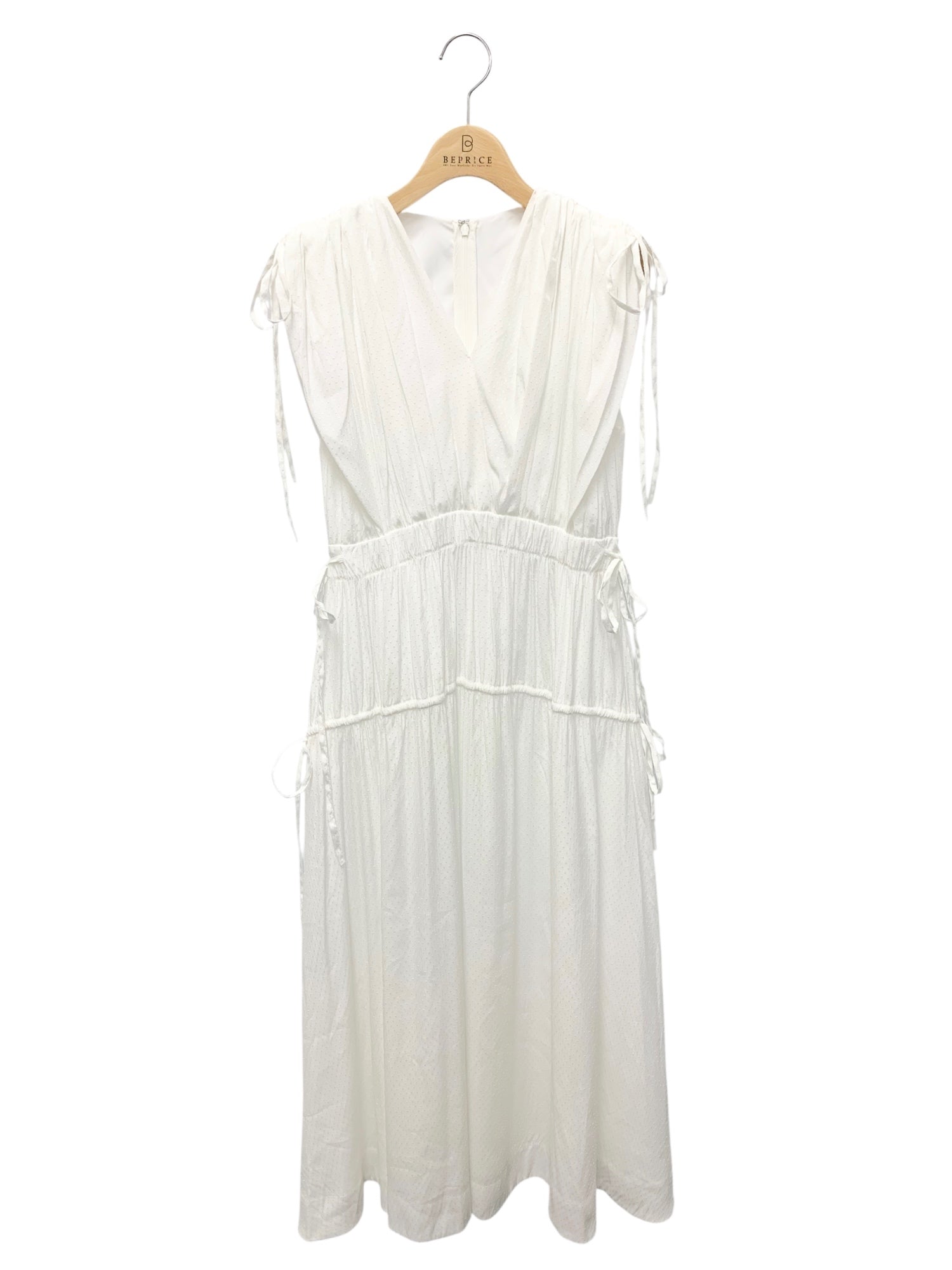 セルフォード カシュクールリボンノースリーブ CWF0252025 ワンピース