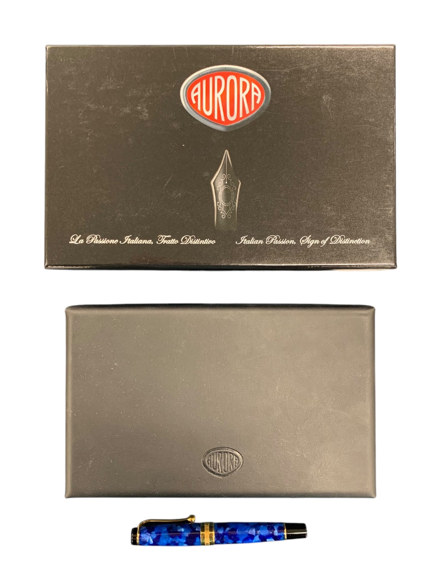 アウロラ オプティマ ブルーGT 万年筆 ブルー 14K IT0G1SWBY3TO