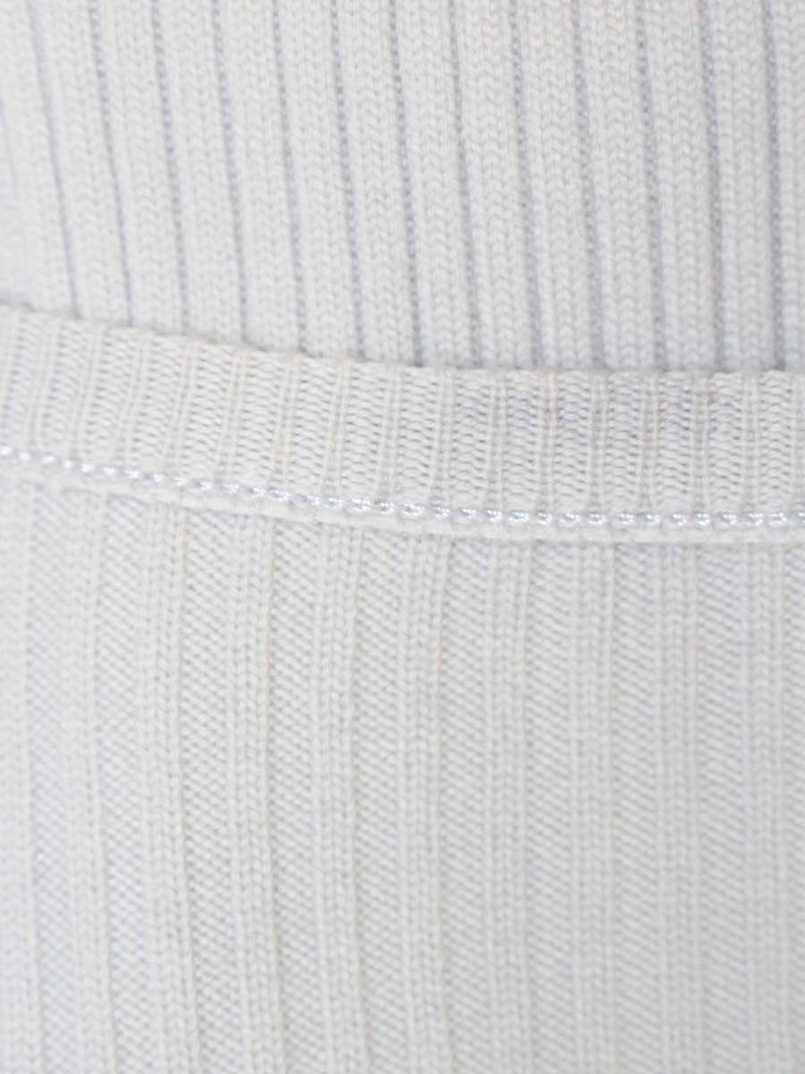 フォクシーブティック Cardigan compact Rib 40103 カーディガン 38 ブルー フロントジップ ITRN175HQIQS