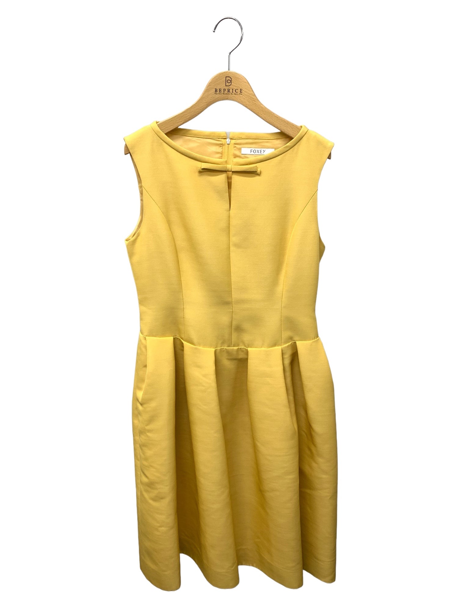 フォクシーブティック Dress Ardoise 34152 ワンピース ドレス 40 イエロー アルドワーズ 2019年増産品 |  中古ブランド品・古着通販ビープライス