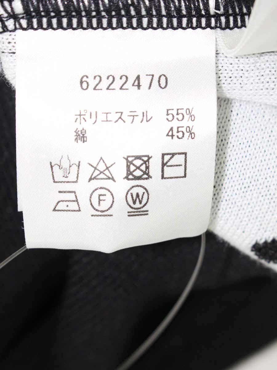 ルネ 6222470 カーディガン 38 ブラック ロゴ ドット ITDQY782PTVX