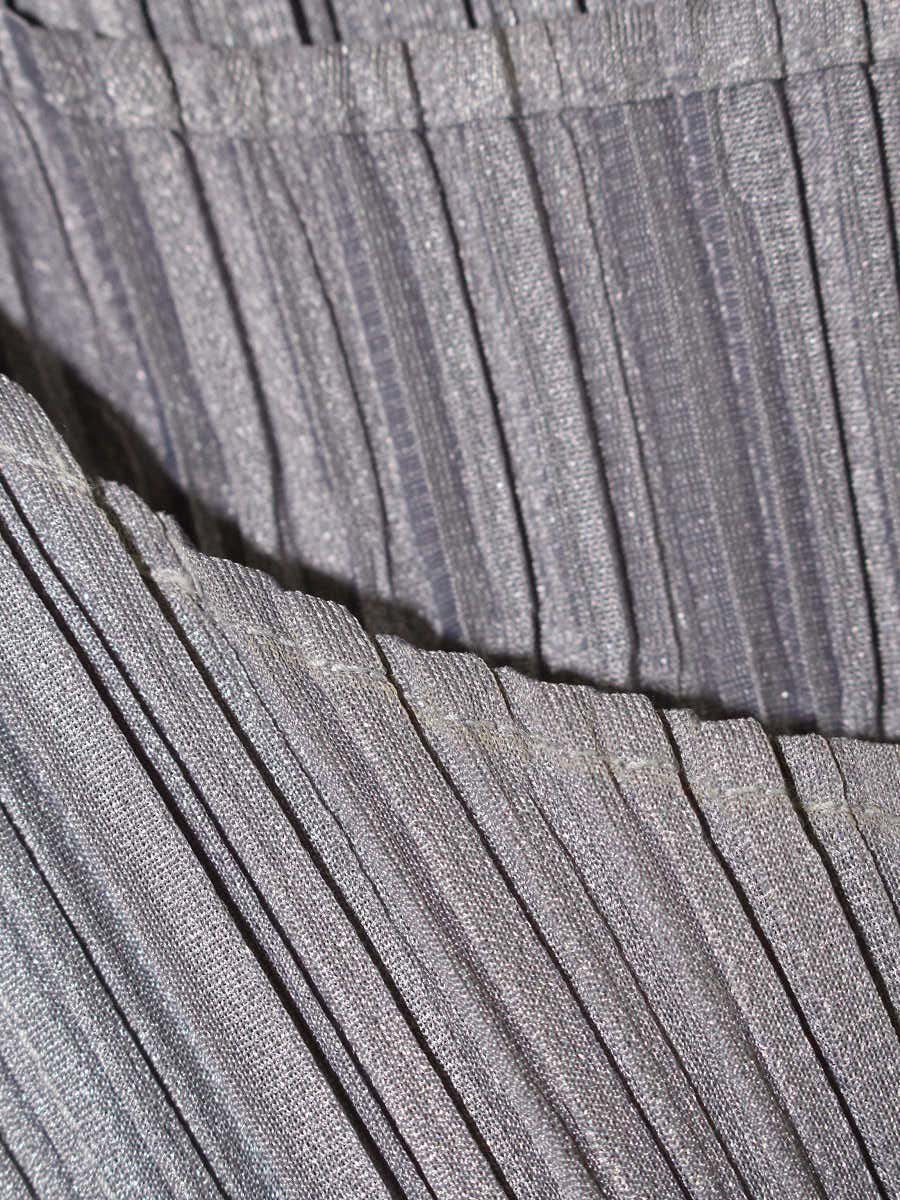 プリーツプリーズイッセイミヤケ PP83-JT751 カットソー 3 グレー ITUKZ9QLDTQH