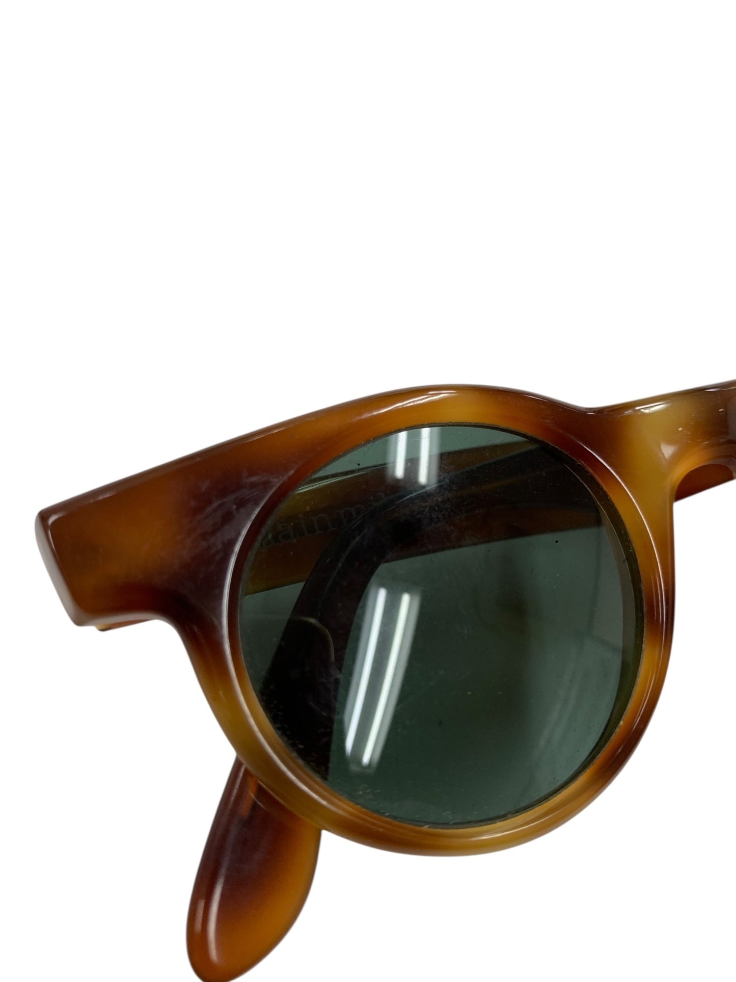 アランミクリ 0134 サングラス ブラウン セルフレーム フルリム ボストン ITWYDQOCS78O 【SALE】