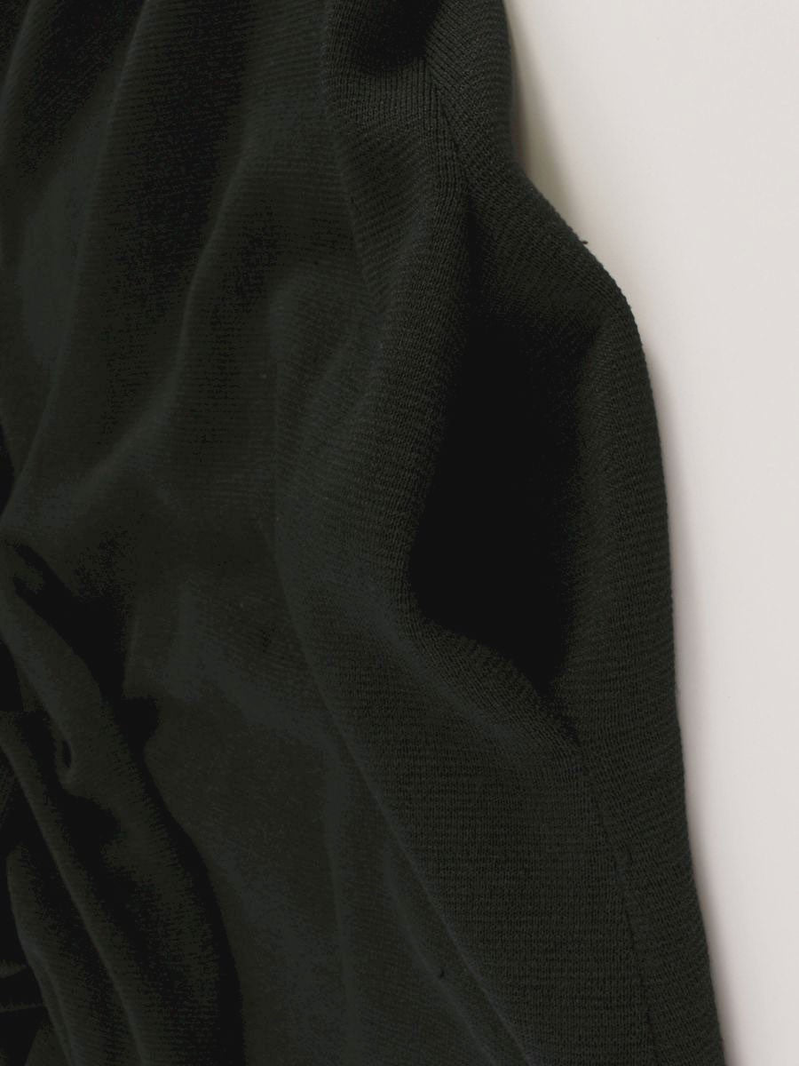 フォクシーブティック Dress Linen Chic 37698 ワンピース 40 ブラック ニット IT41YU6S1ZTW