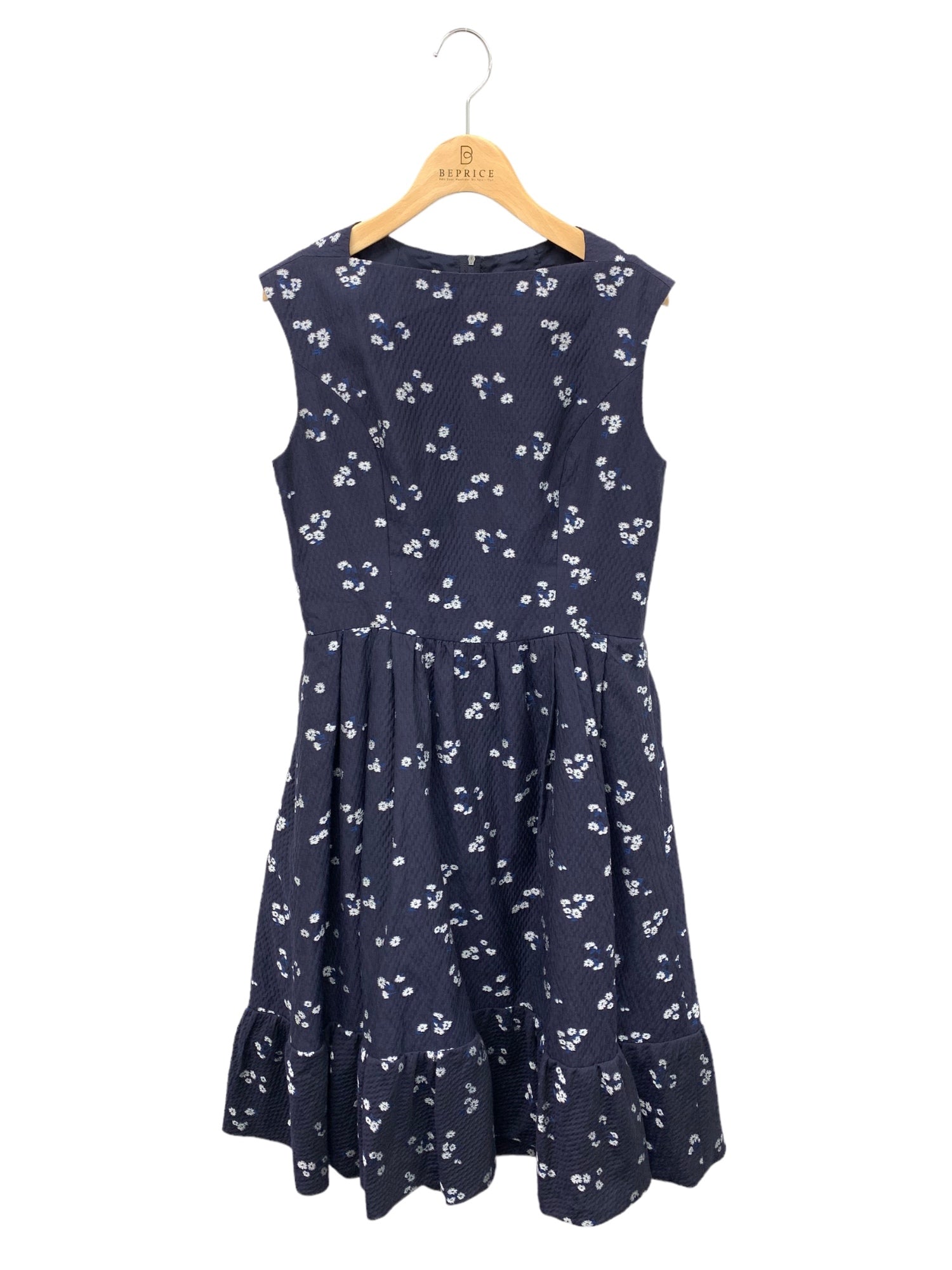 フォクシーブティック Dress Forget Me Not 42688 ワンピース 40 ネイビー | 中古ブランド品・古着通販ビープライス